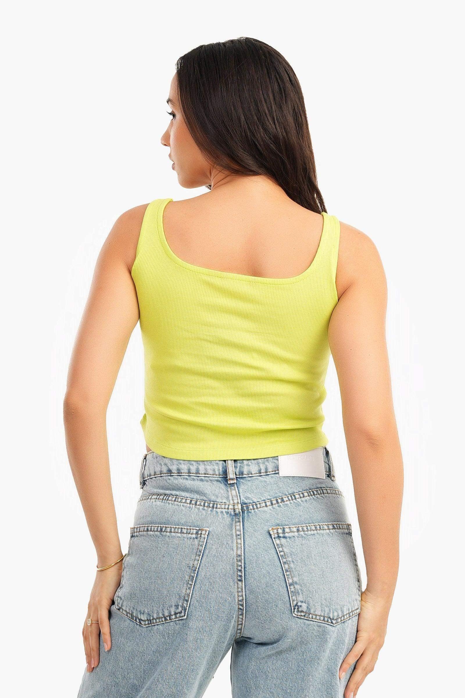 Carina - Cropped Ribbed Top 4