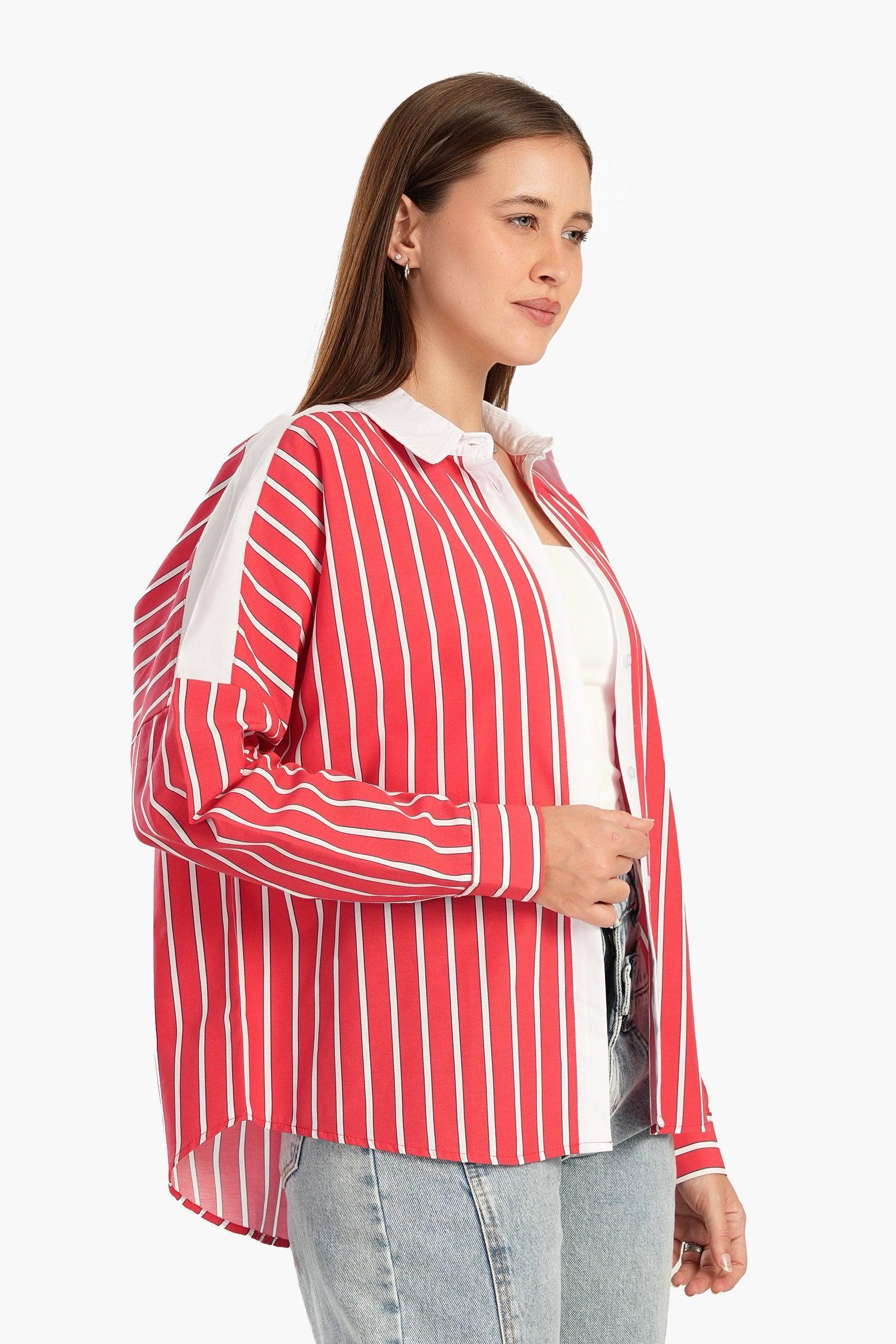 Clue - Striped Watermelon & White Shirt 4