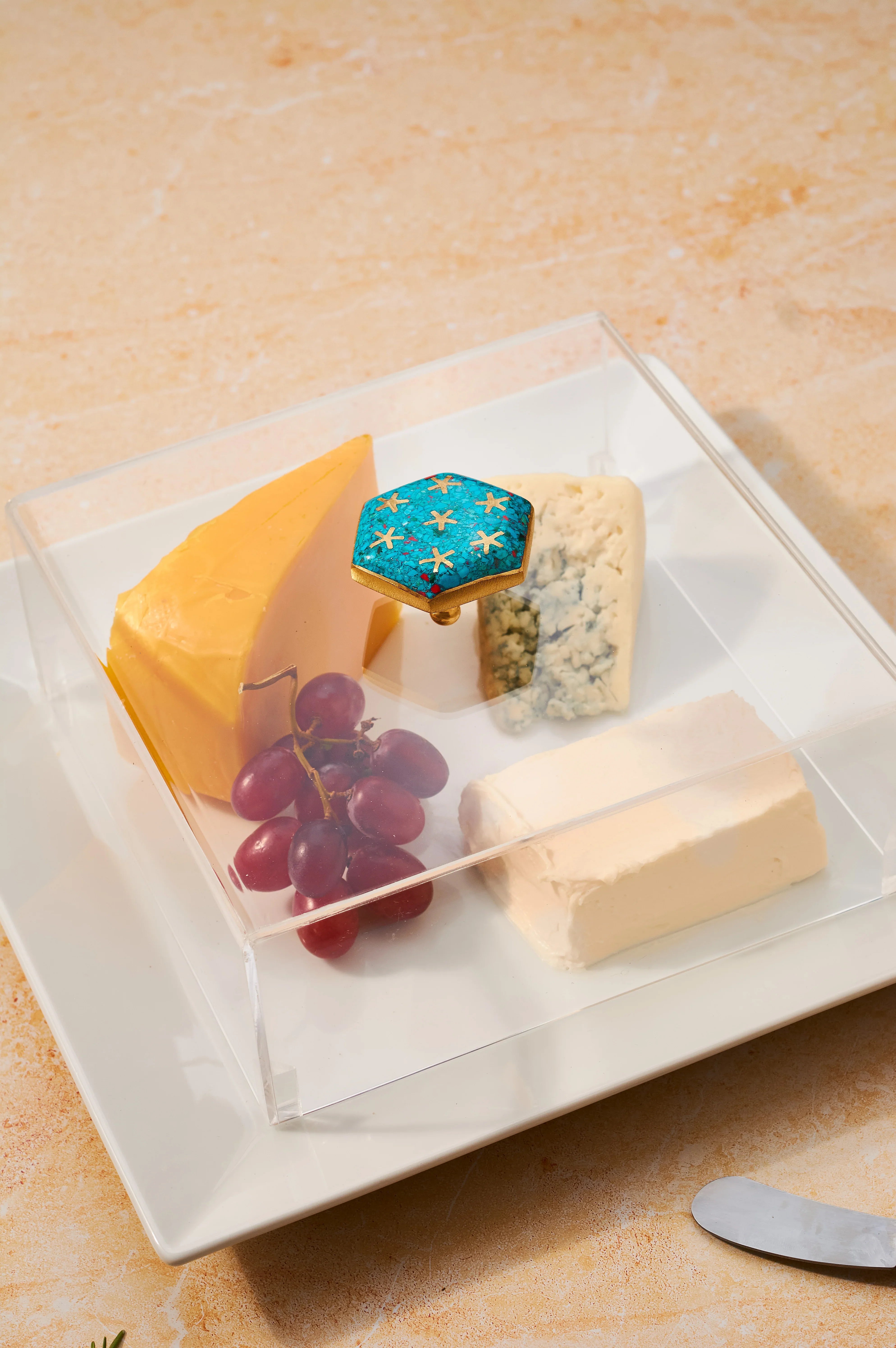 Rechote - Starline Squared porcelain serving plate 3