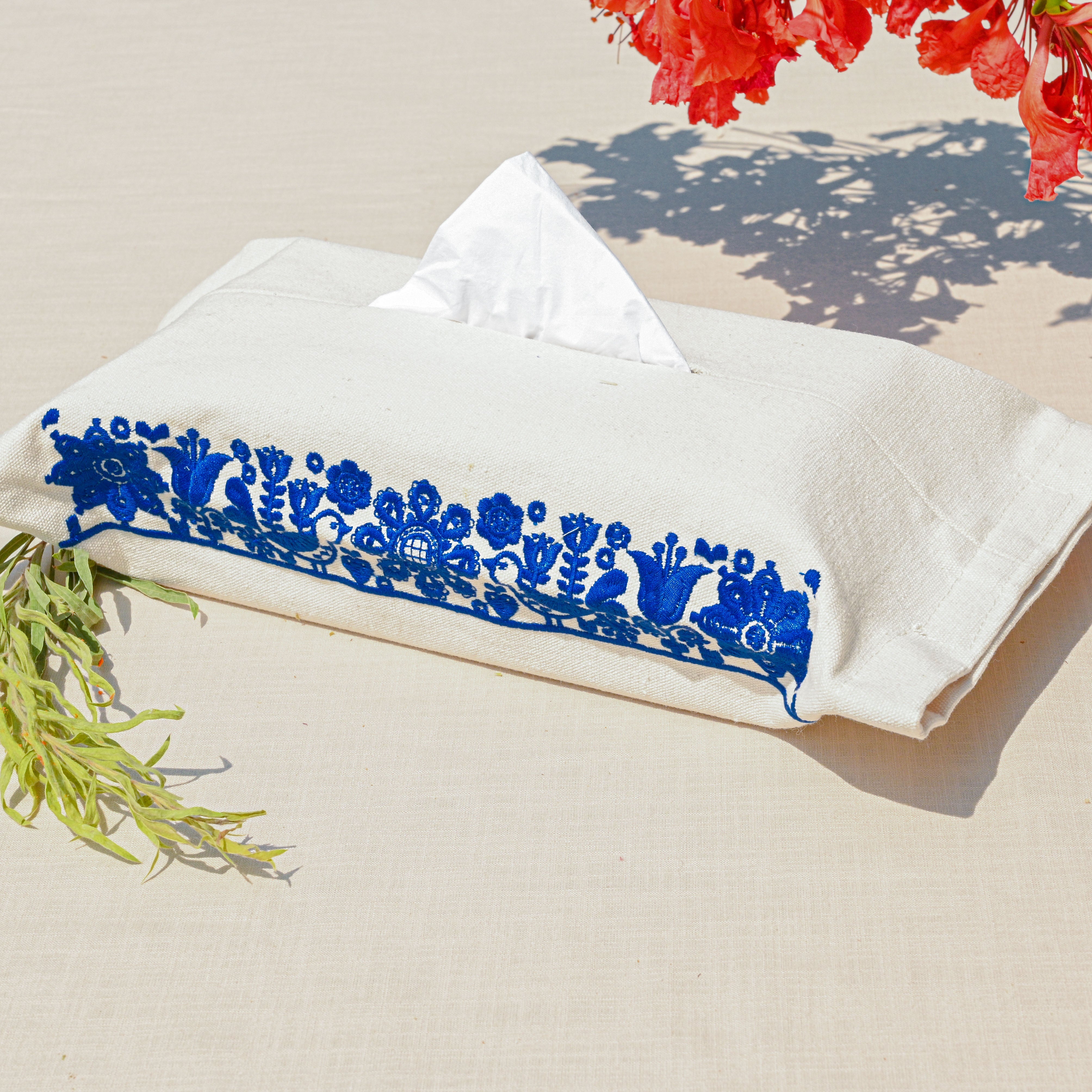 Scandi Garden Tissue Box Cover - Ticas 1