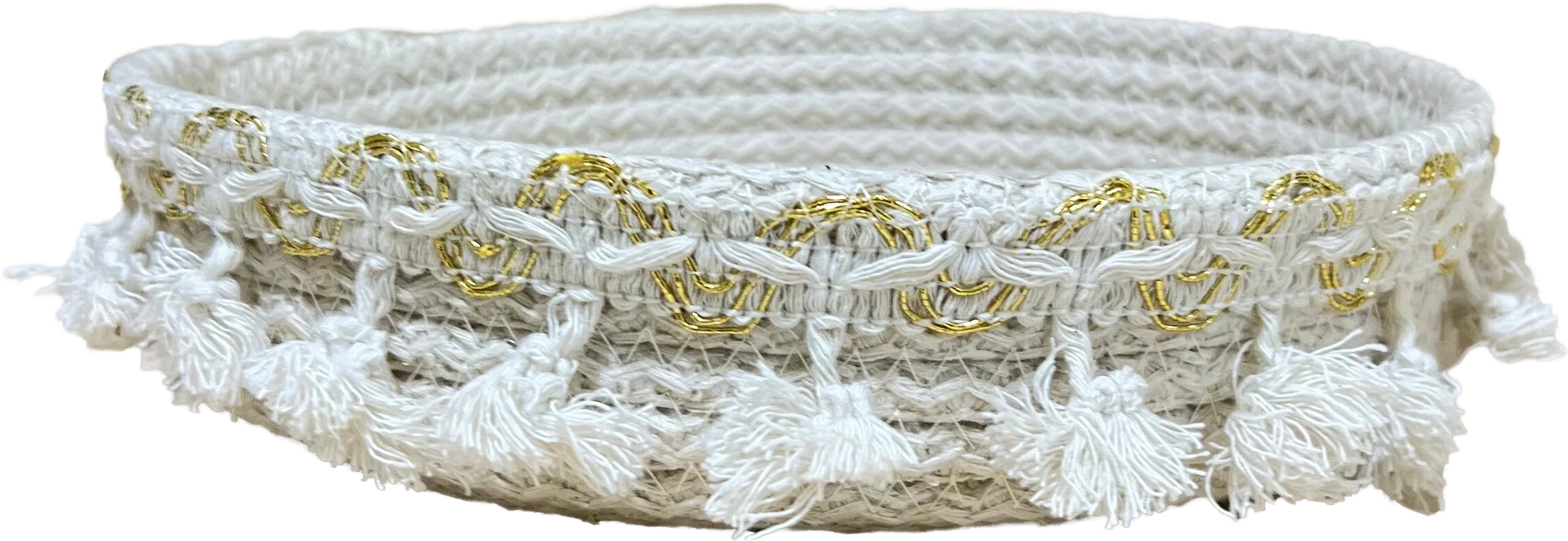 Urbantique - Decorative Round Storage Bowl – Design 2 2