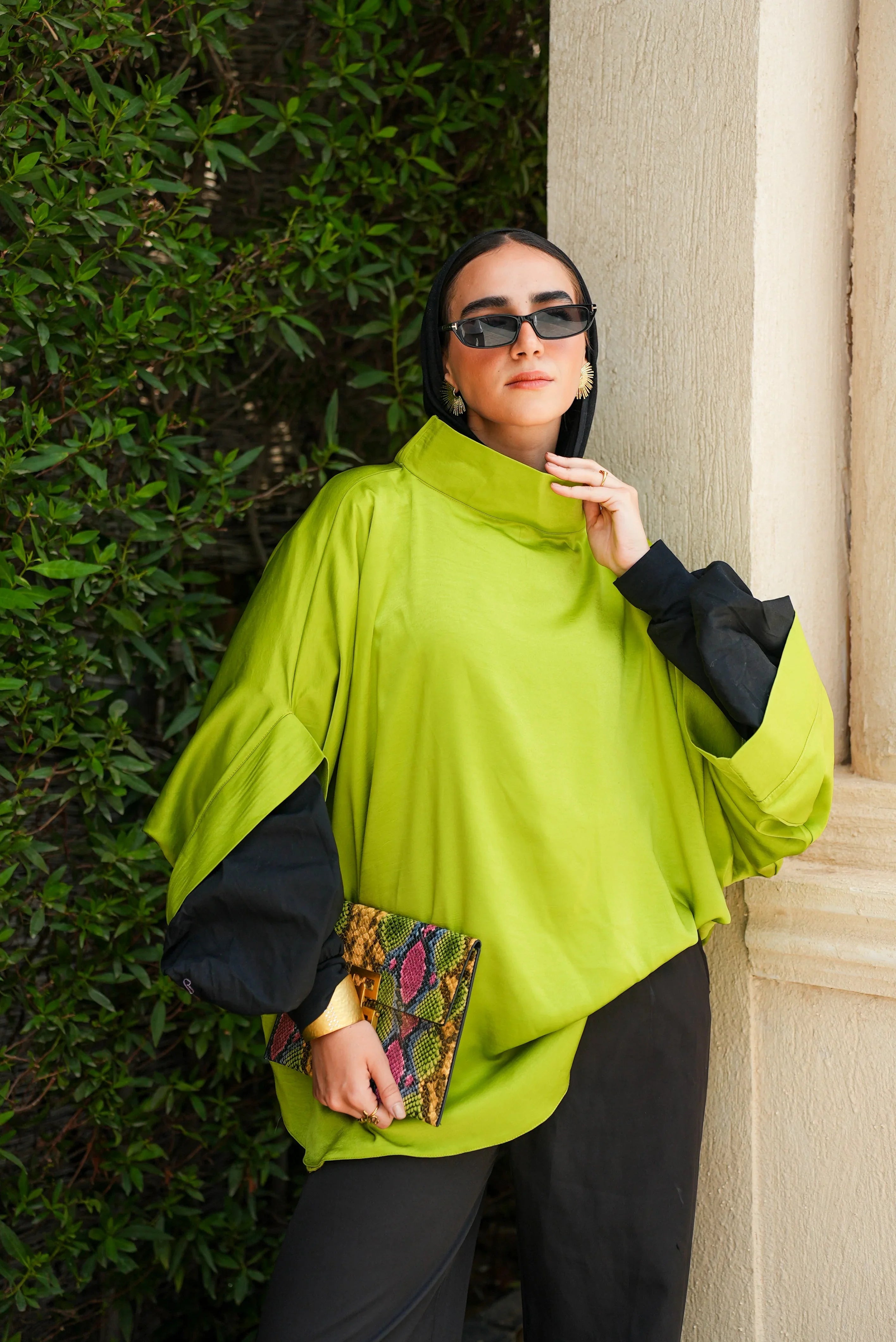 Dress Code - Apple green top 2