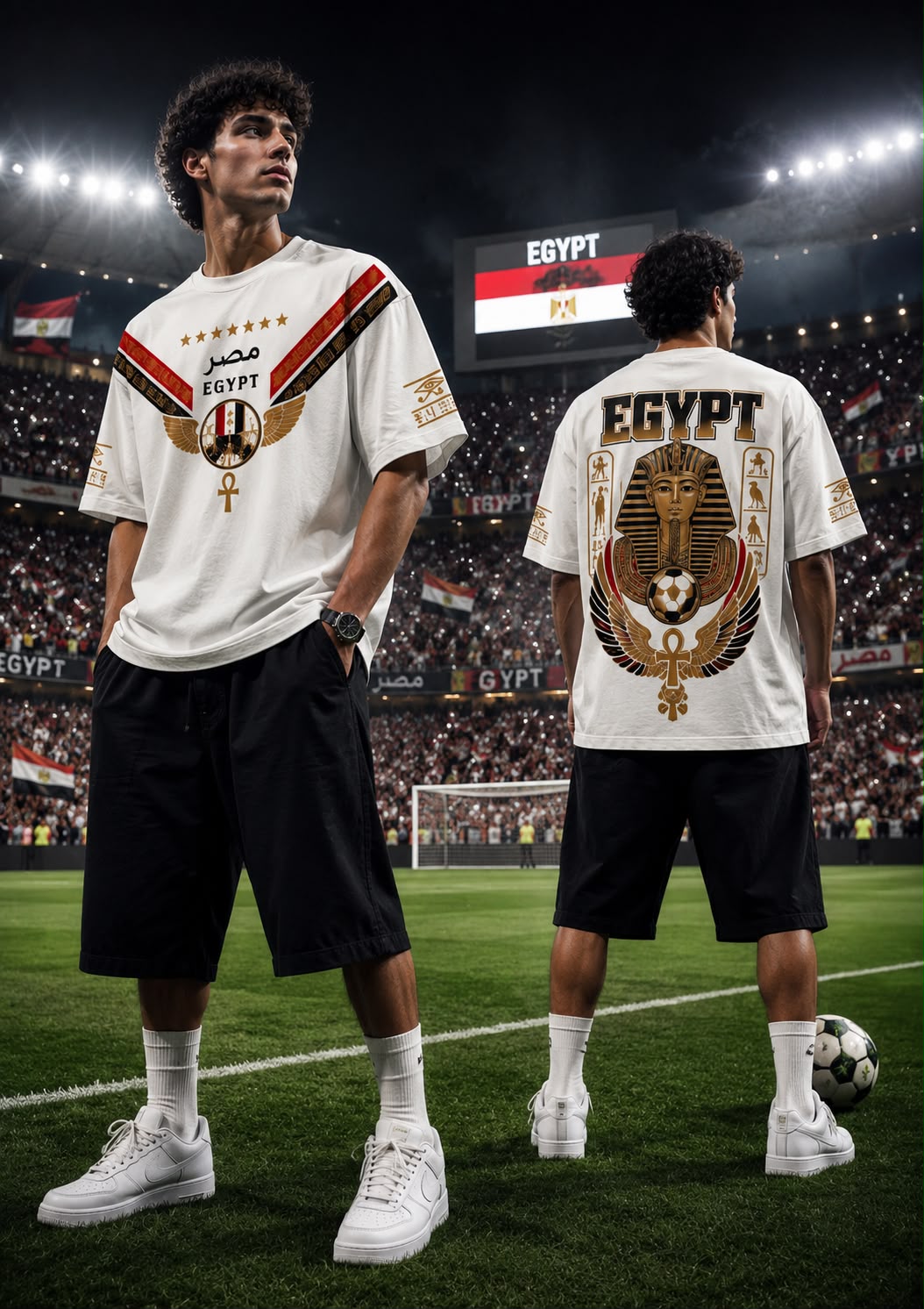 Egypt T-Shirt (White) - Mexici