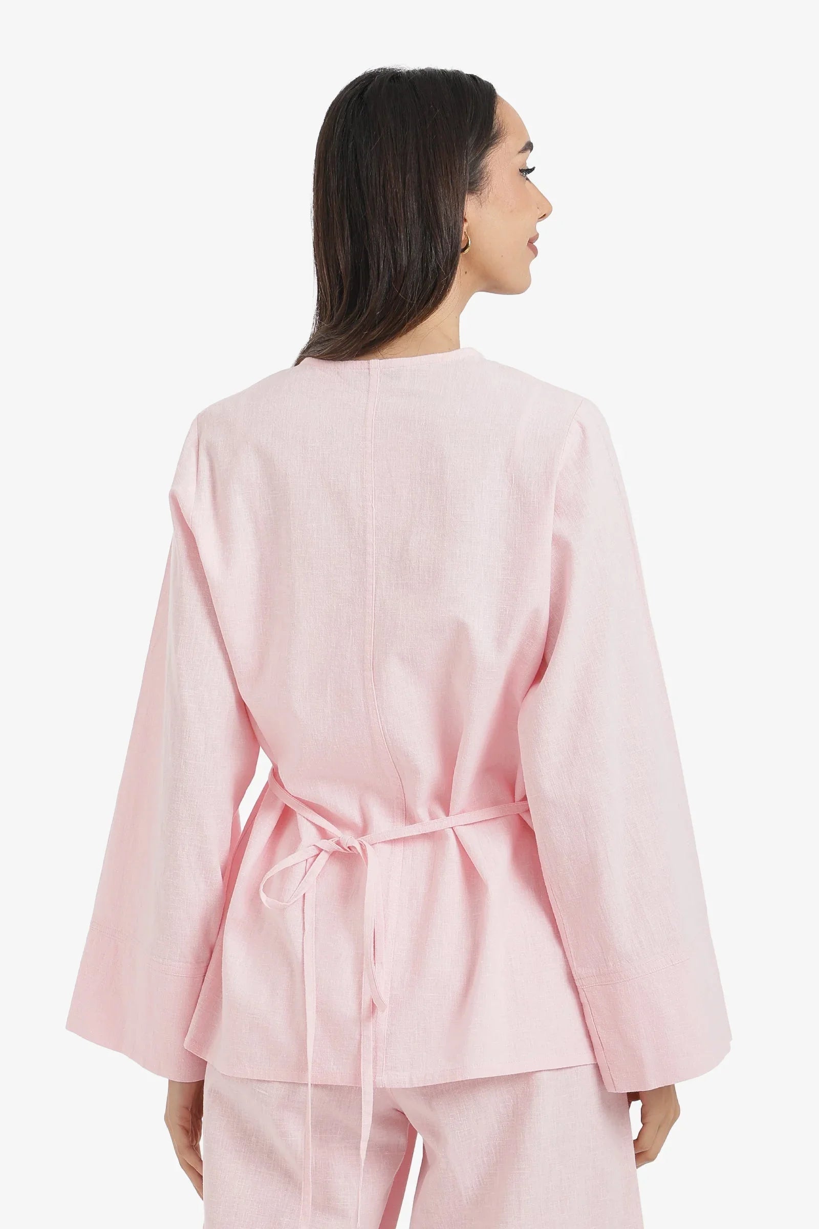 Wrap Lounge Cardigan - Carina 2