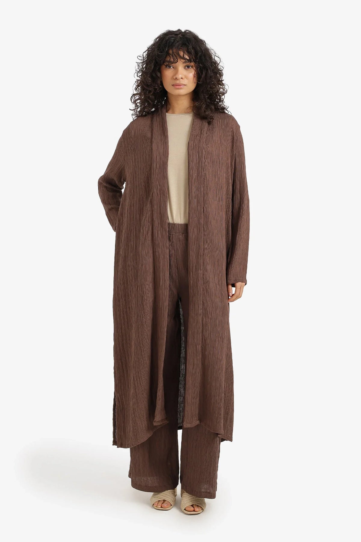 Textured Midi Kimono - Clue 2