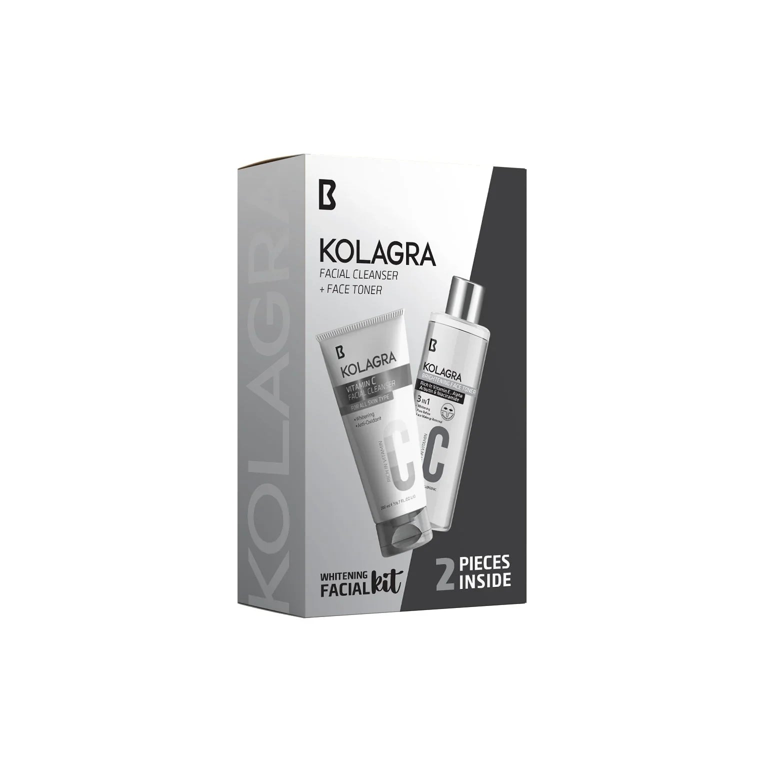 Biostream - Kolagra Offer Kolagra Facial Wash + Brightening Toner 1