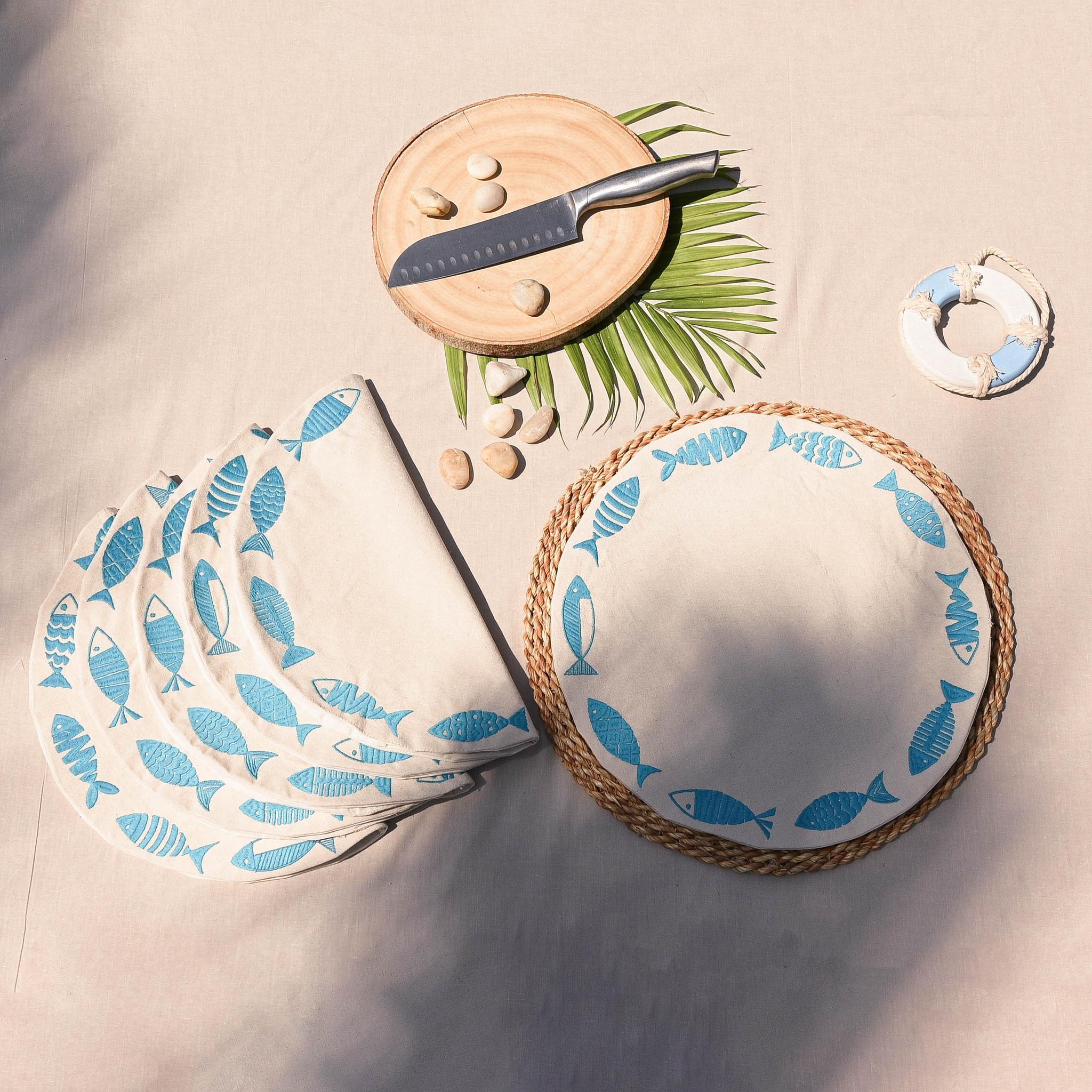 Fish Party Placemats Set - Ticas