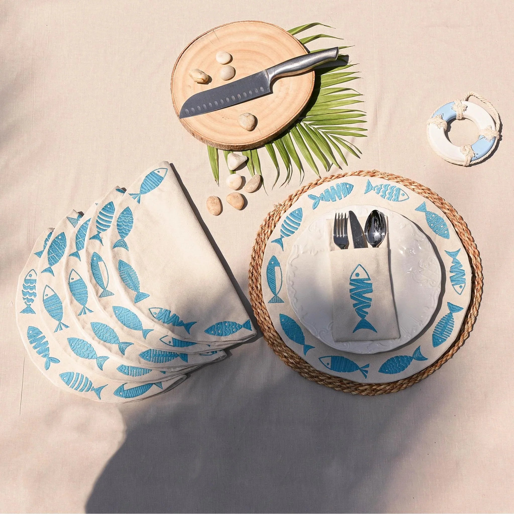 Fish Party Placemats Set - Ticas