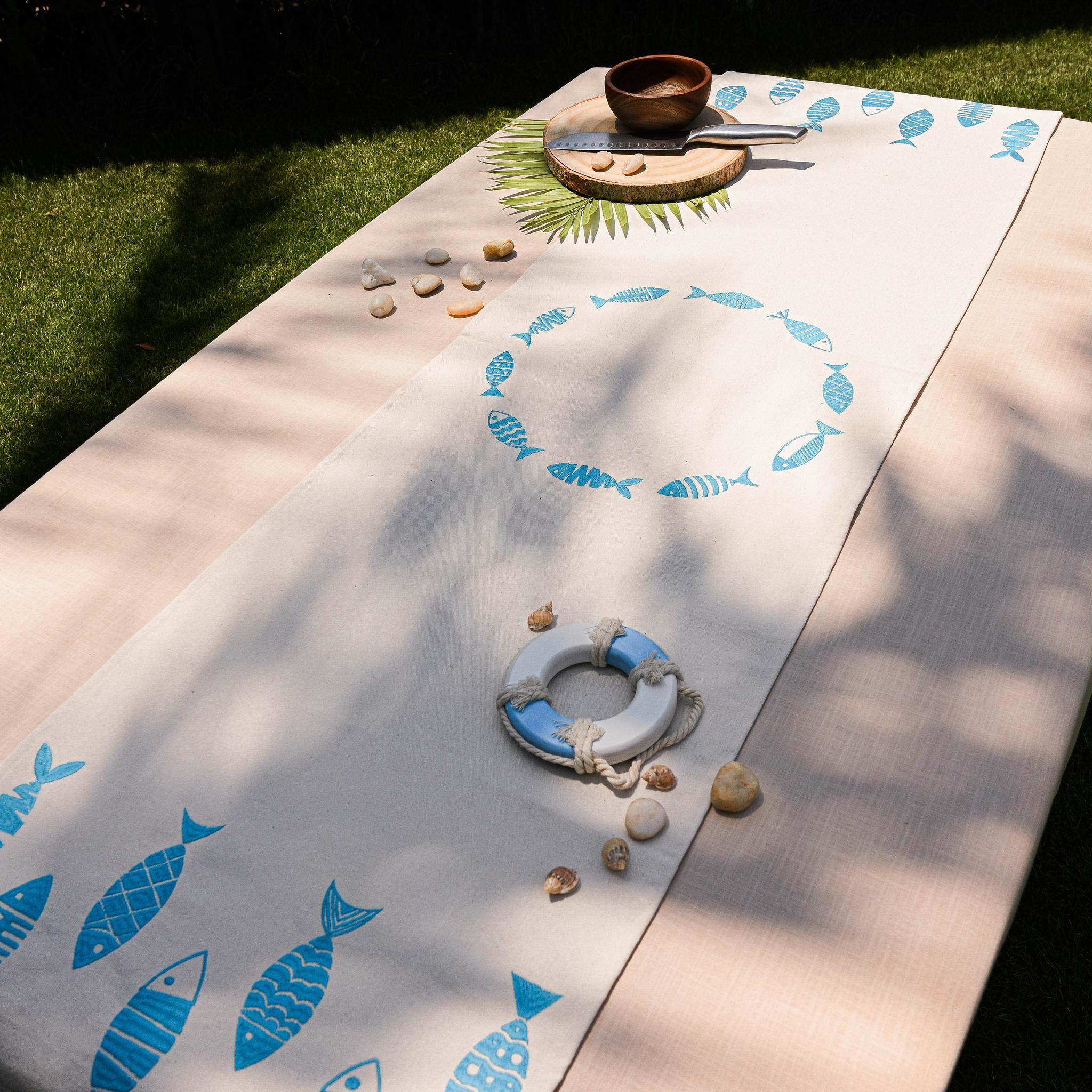 Fish Party Table Runner - Ticas