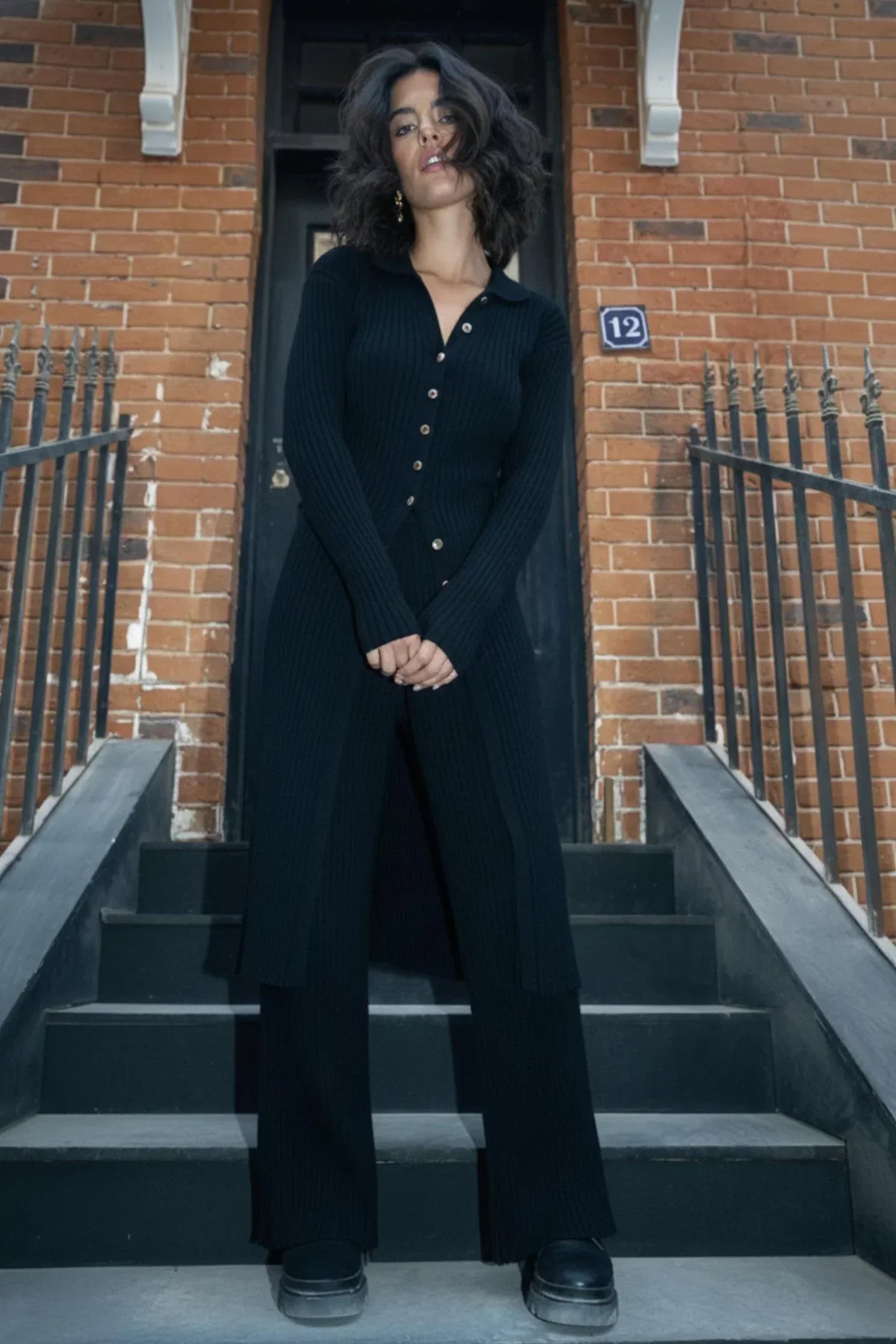 Clue - Button-Down Midi Dress 1
