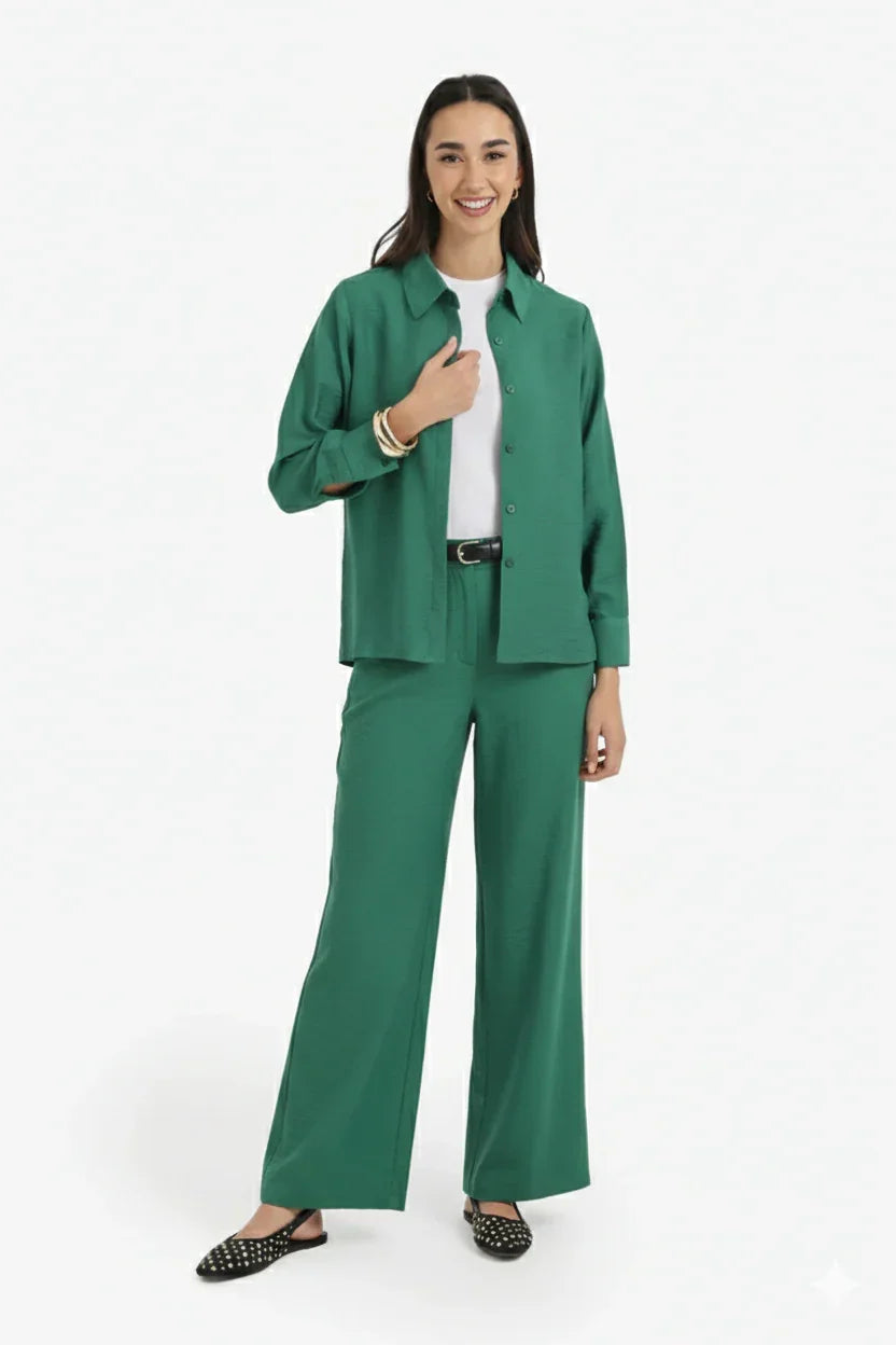 Hidden Placket Lounge Shirt - Carina 2
