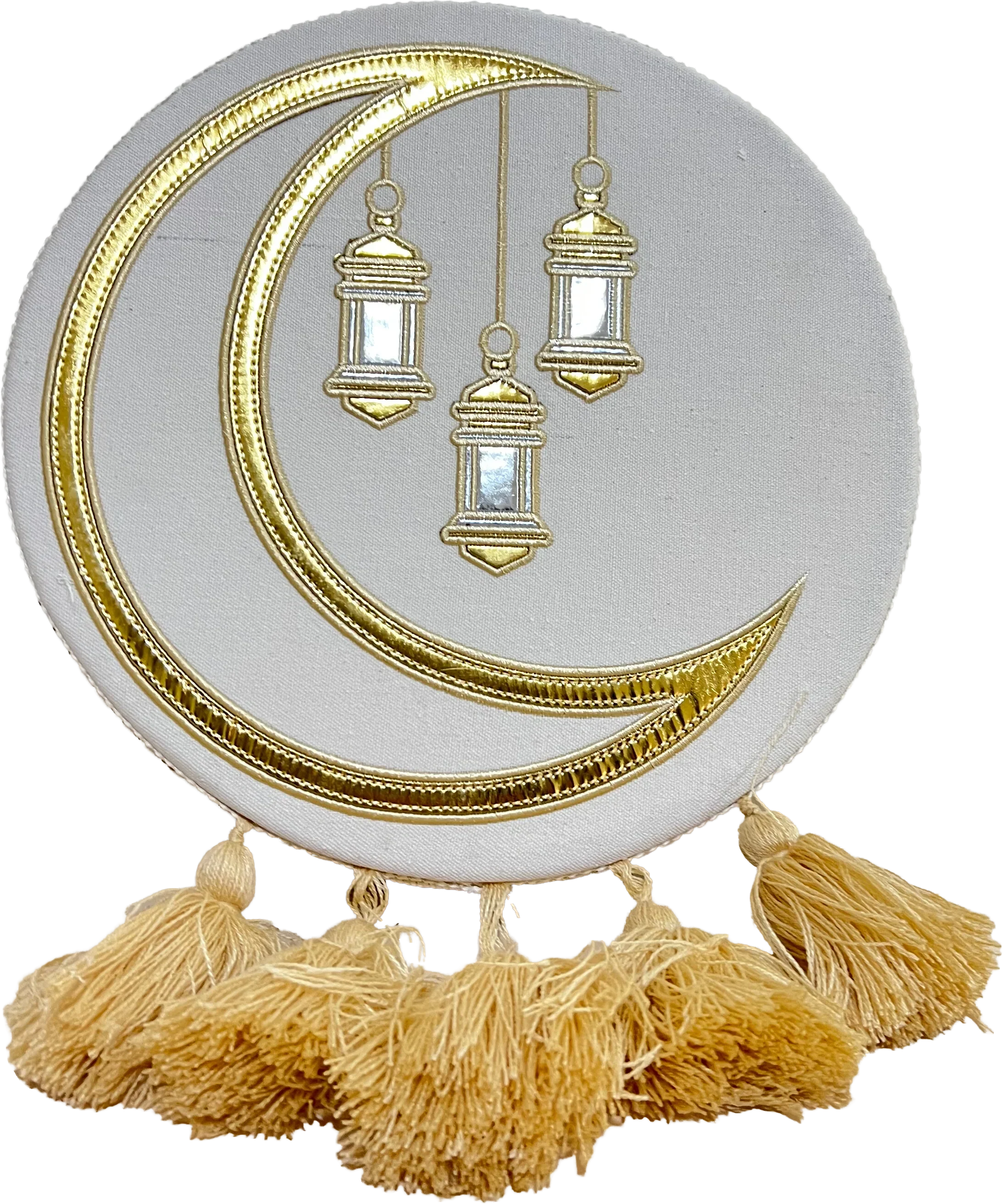 Urbantique - Crescent Moon & Lantern Ramadan Wall Hanging 1