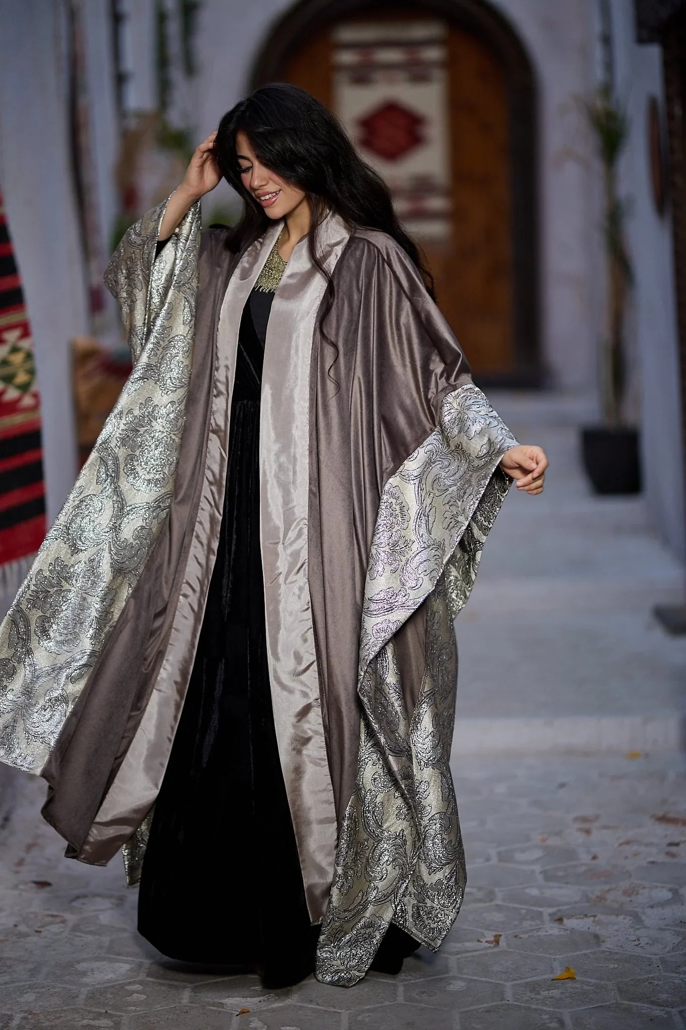 Dress Code - Velvet shawl 4