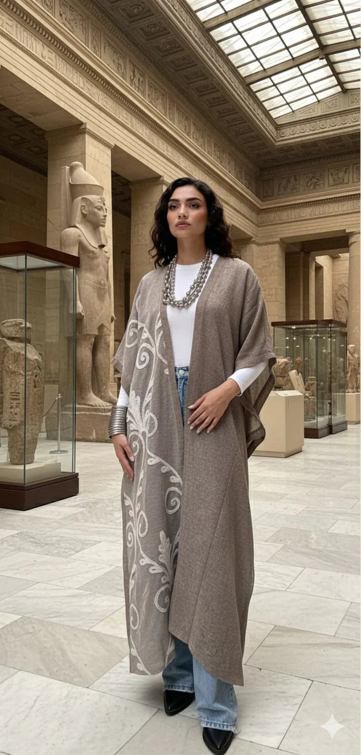 Dress Code - Mocha kimono 1