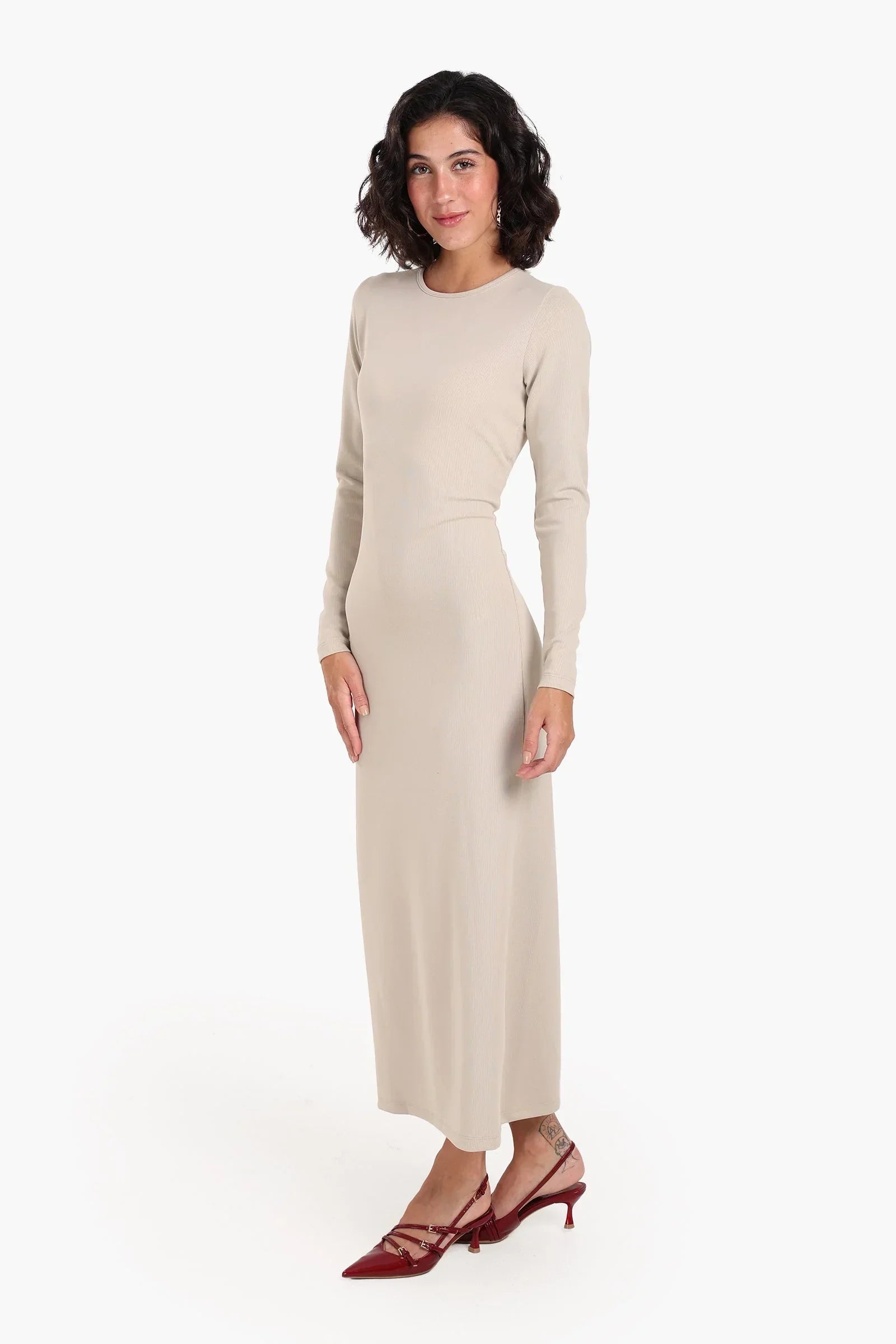 Clue - Chic Slim Fit Midi Dress 6
