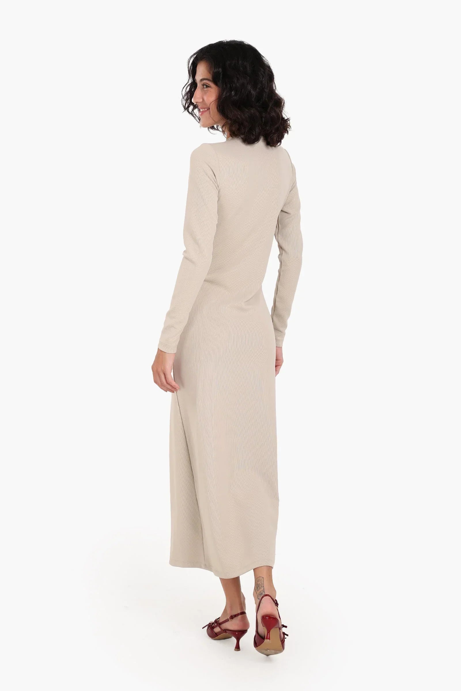 Clue - Chic Slim Fit Midi Dress 7