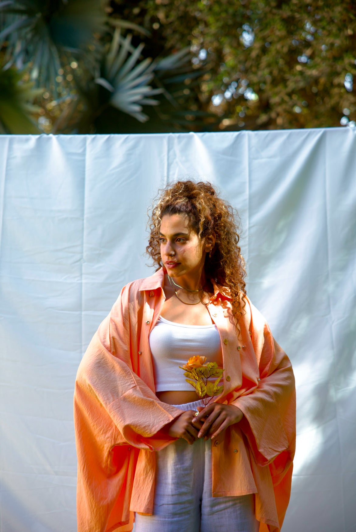 A_Squared_Y - Loose Shirt Orange 1