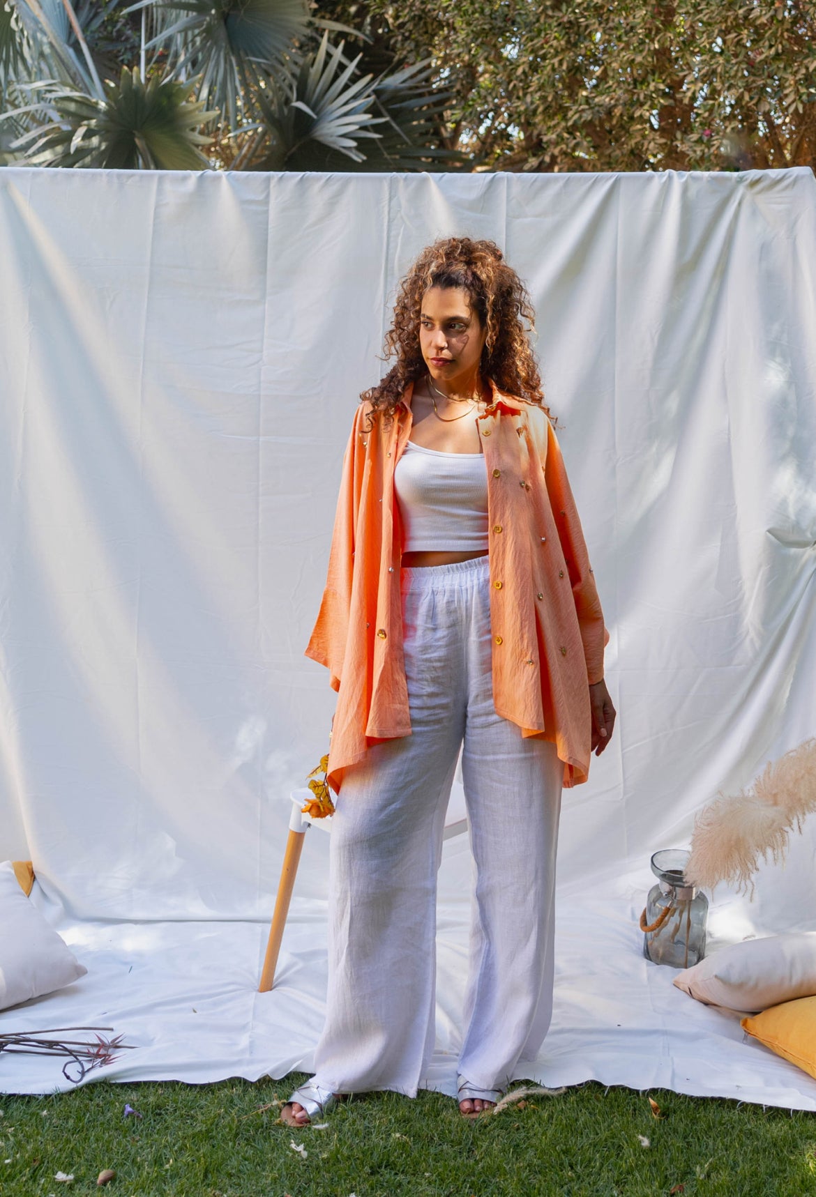 A_Squared_Y - Loose Shirt Orange 2