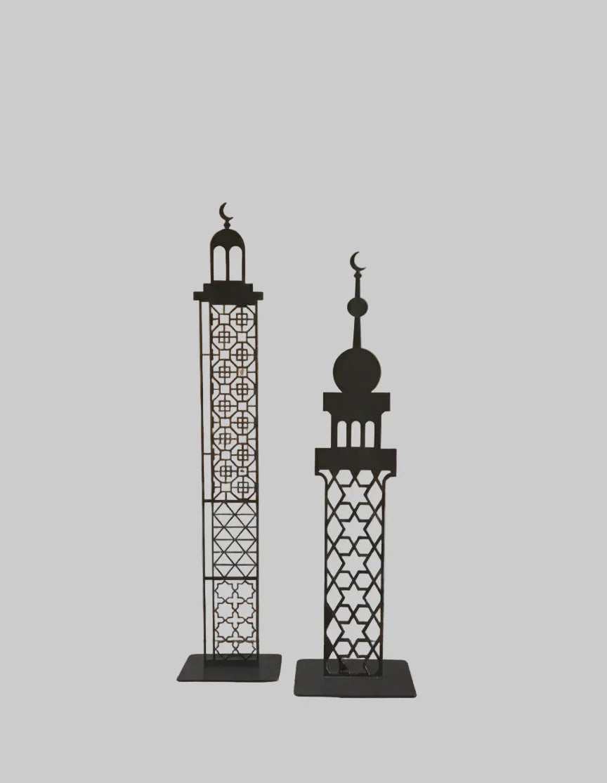 Lavender - Set of minarets silhouette 2