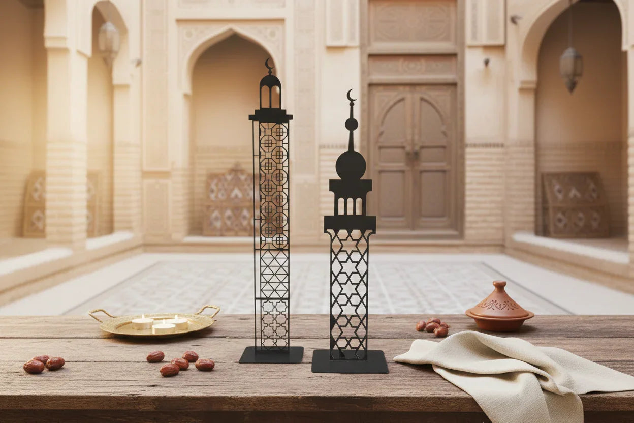 Lavender - Set of minarets silhouette 3