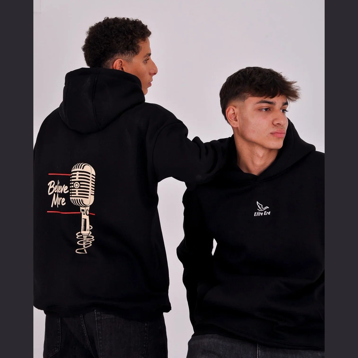 Elite Era - Old Microphone Hoodie 3