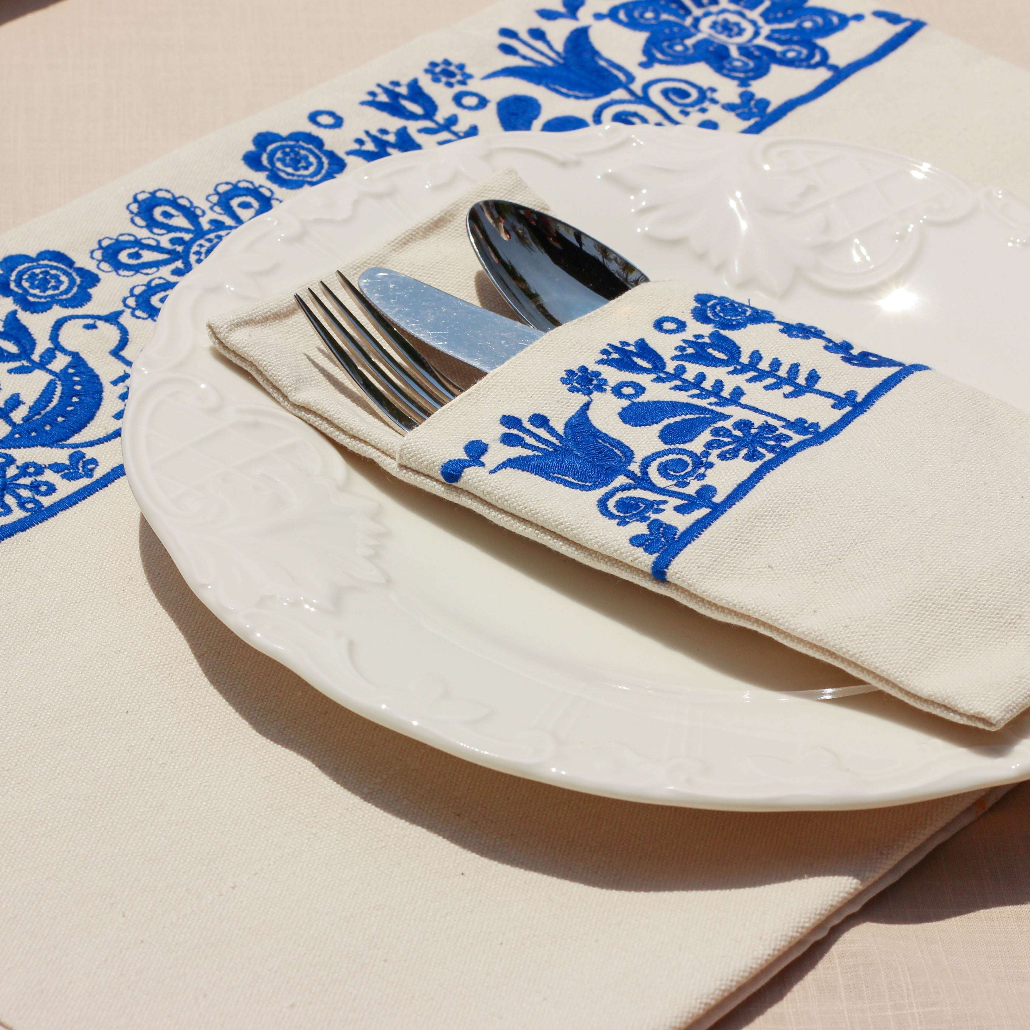 Scandi Garden Cutlery Holder Set - Ticas 1