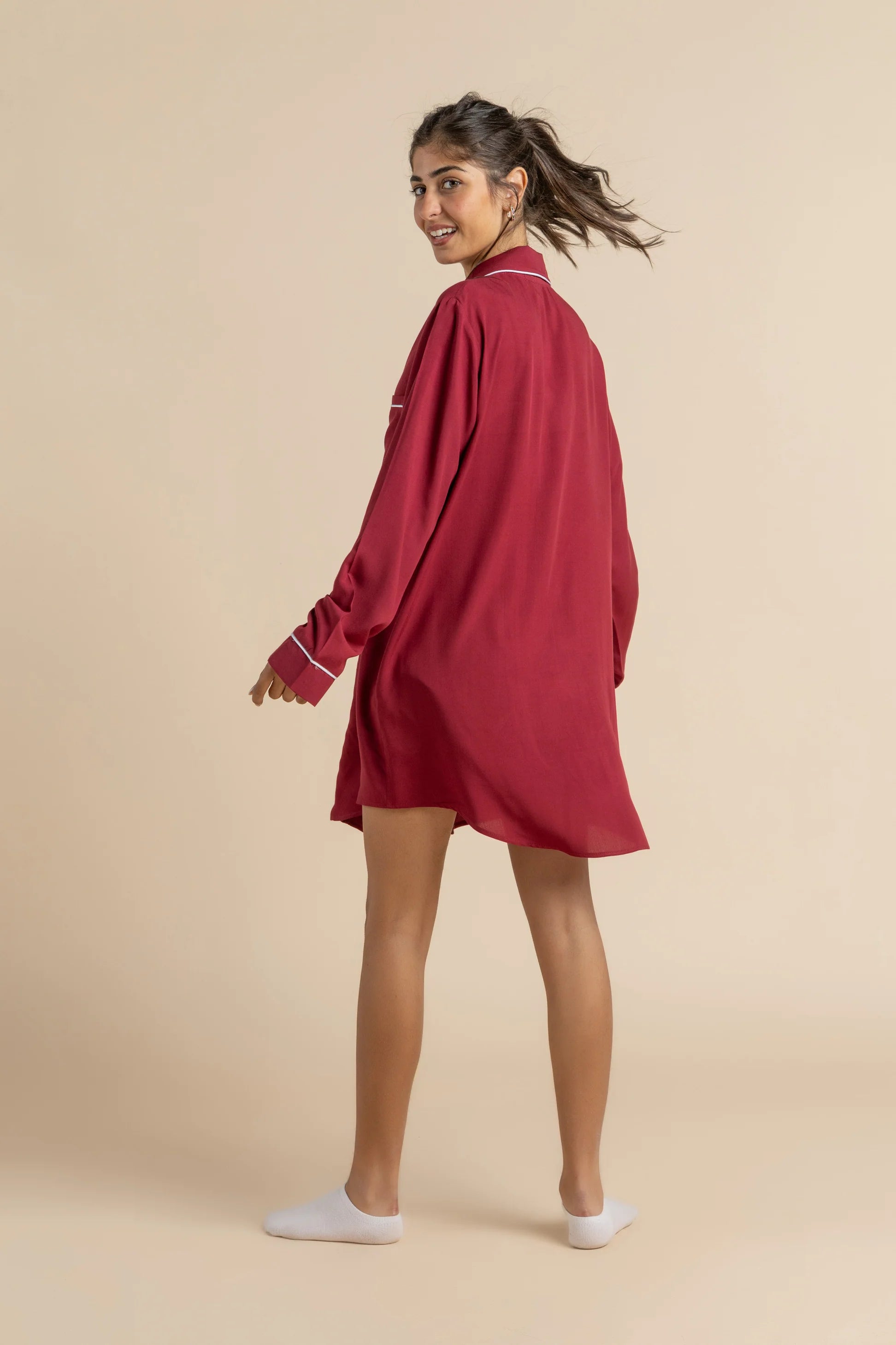 Stay In But Elevated Night Shirt Vol.2 - Callista