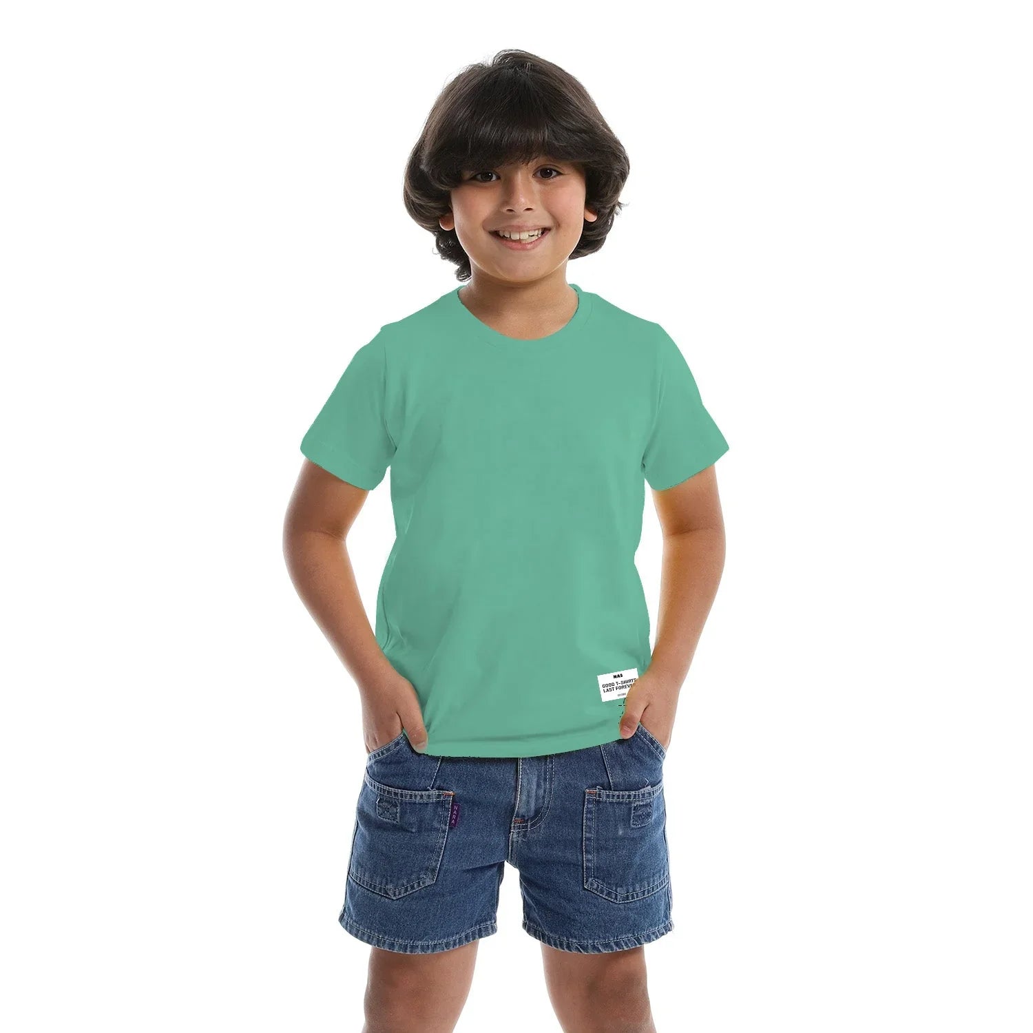 NAS Trends - Vibe Kids SS T-Shirt - Mint Green 5