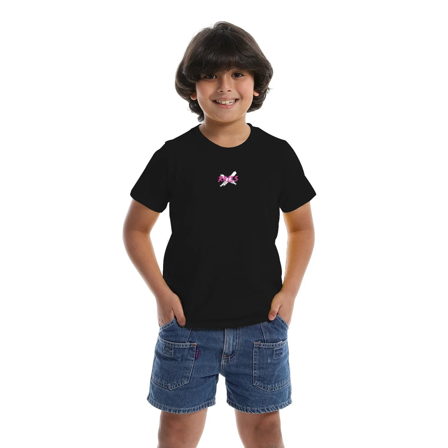 NAS Trends - Rules Kids SS T-Shirt - Black 2