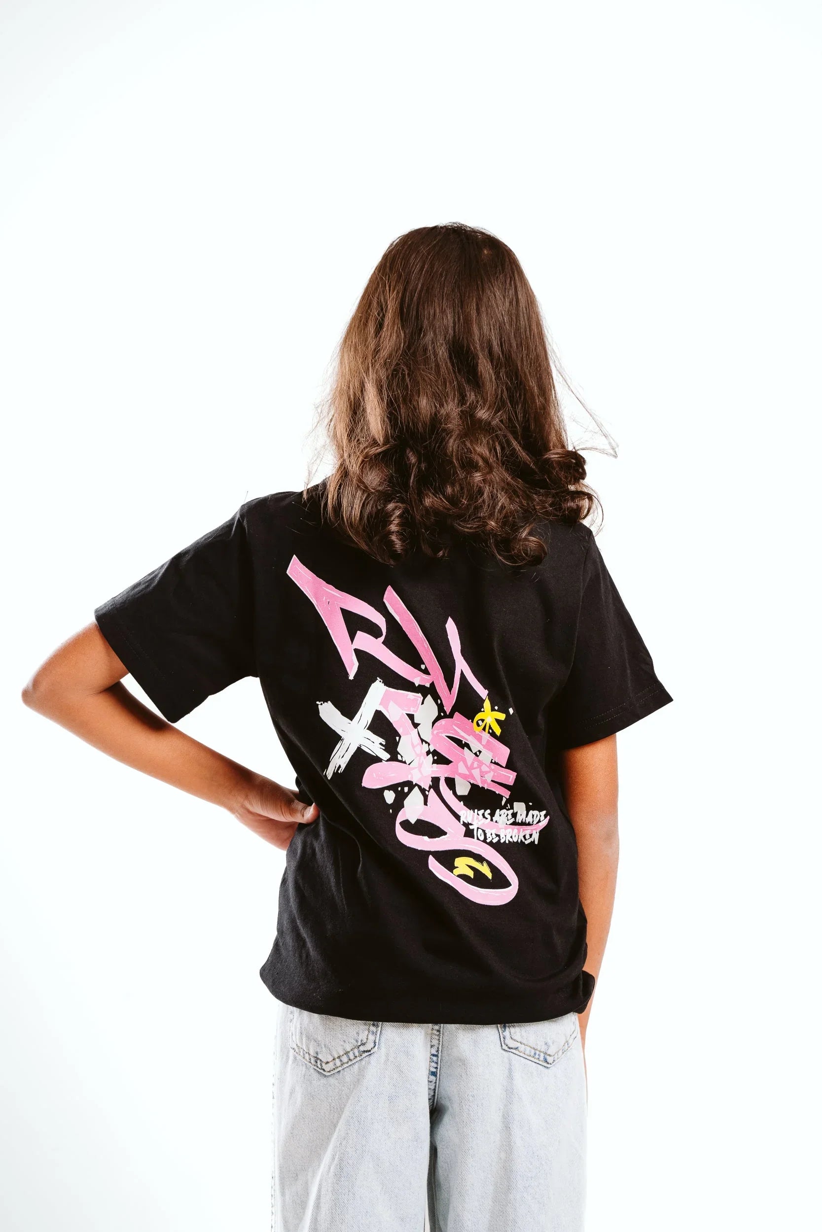 NAS Trends - Rules Kids SS T-Shirt - Black 3