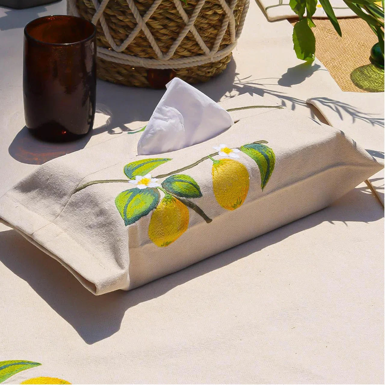 Laimoon Tissue Box Cover - Ticas