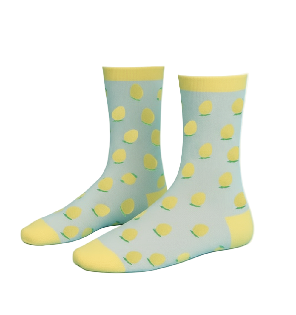 Lemon pattern 🍋 - Comedy Socks