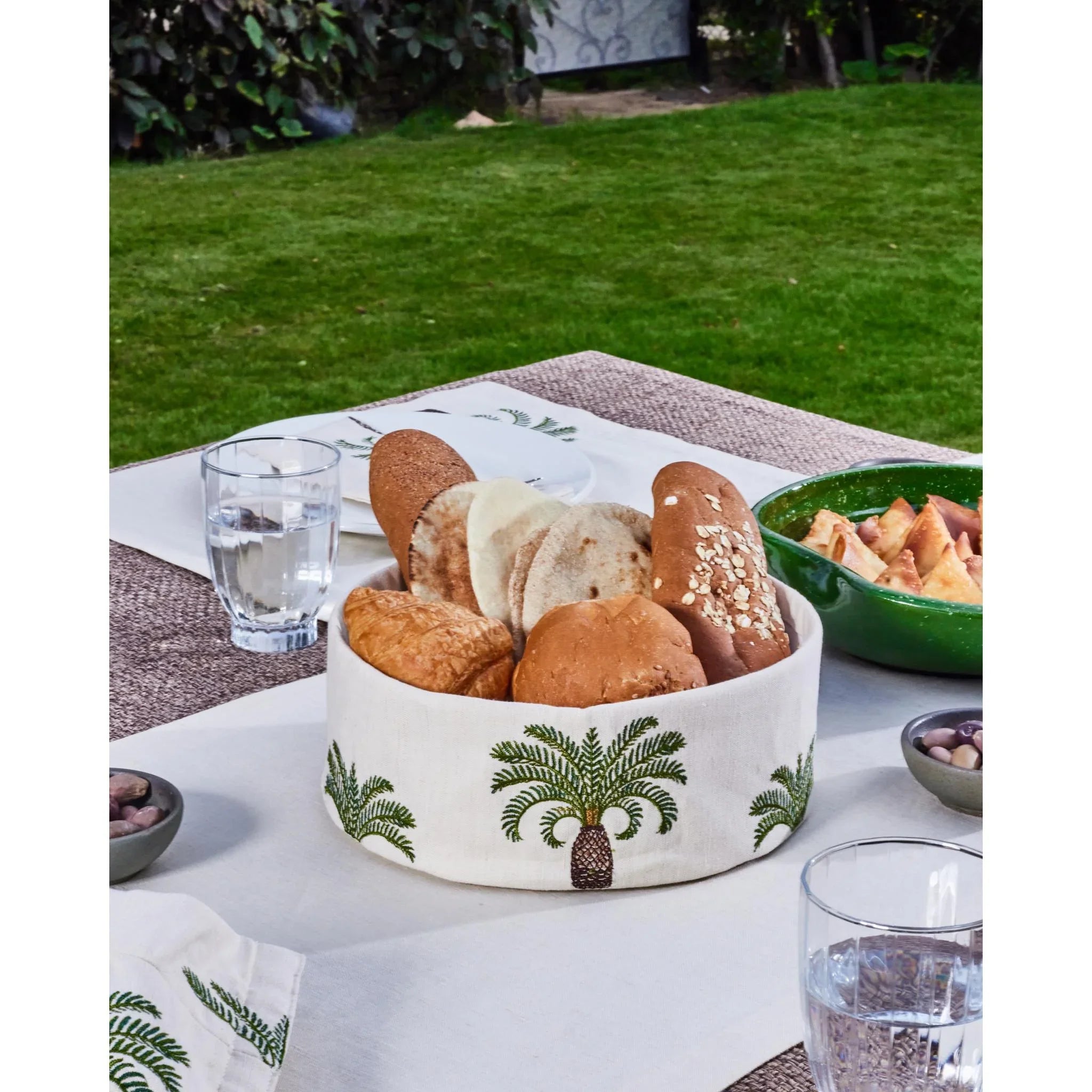 Lina Linen Basket - Ticas