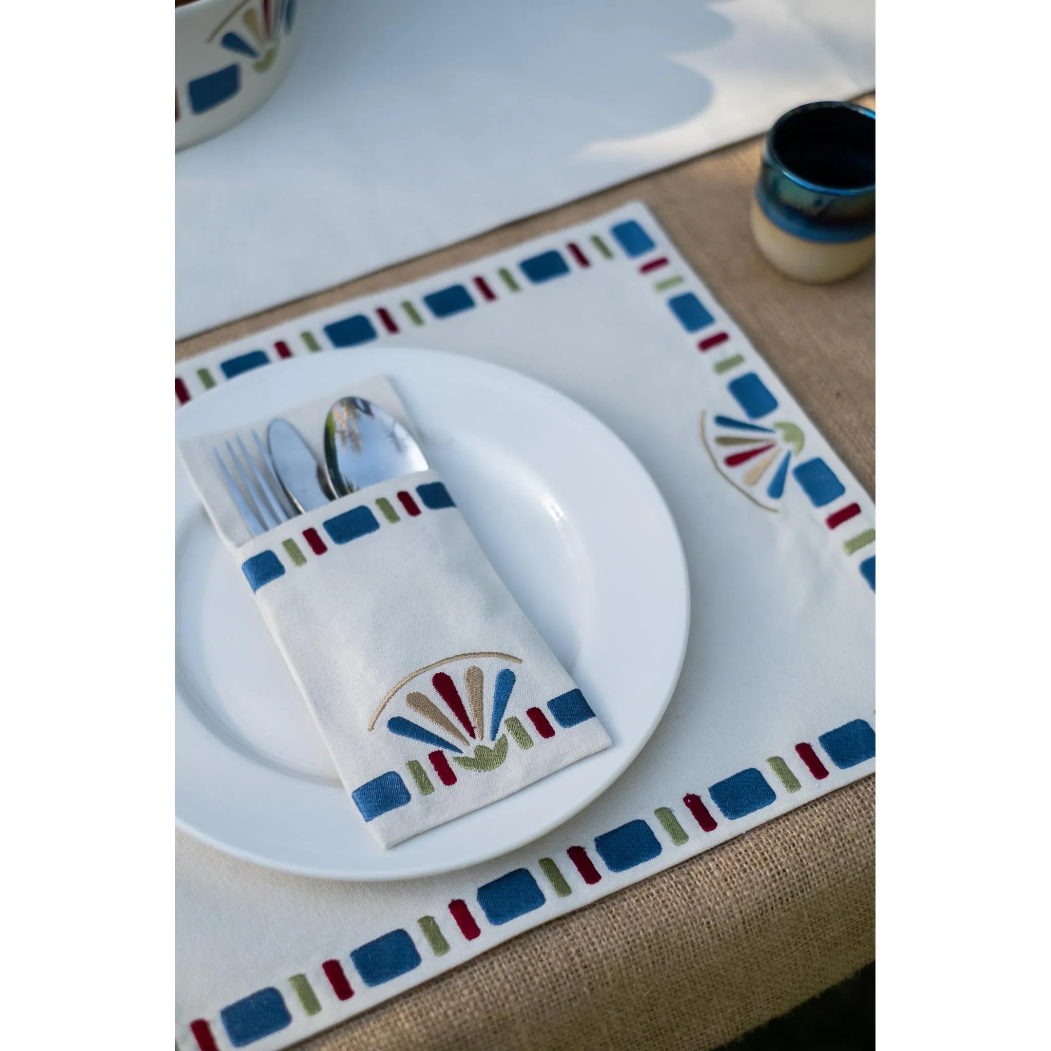 Lotus Placemats Set - Ticas