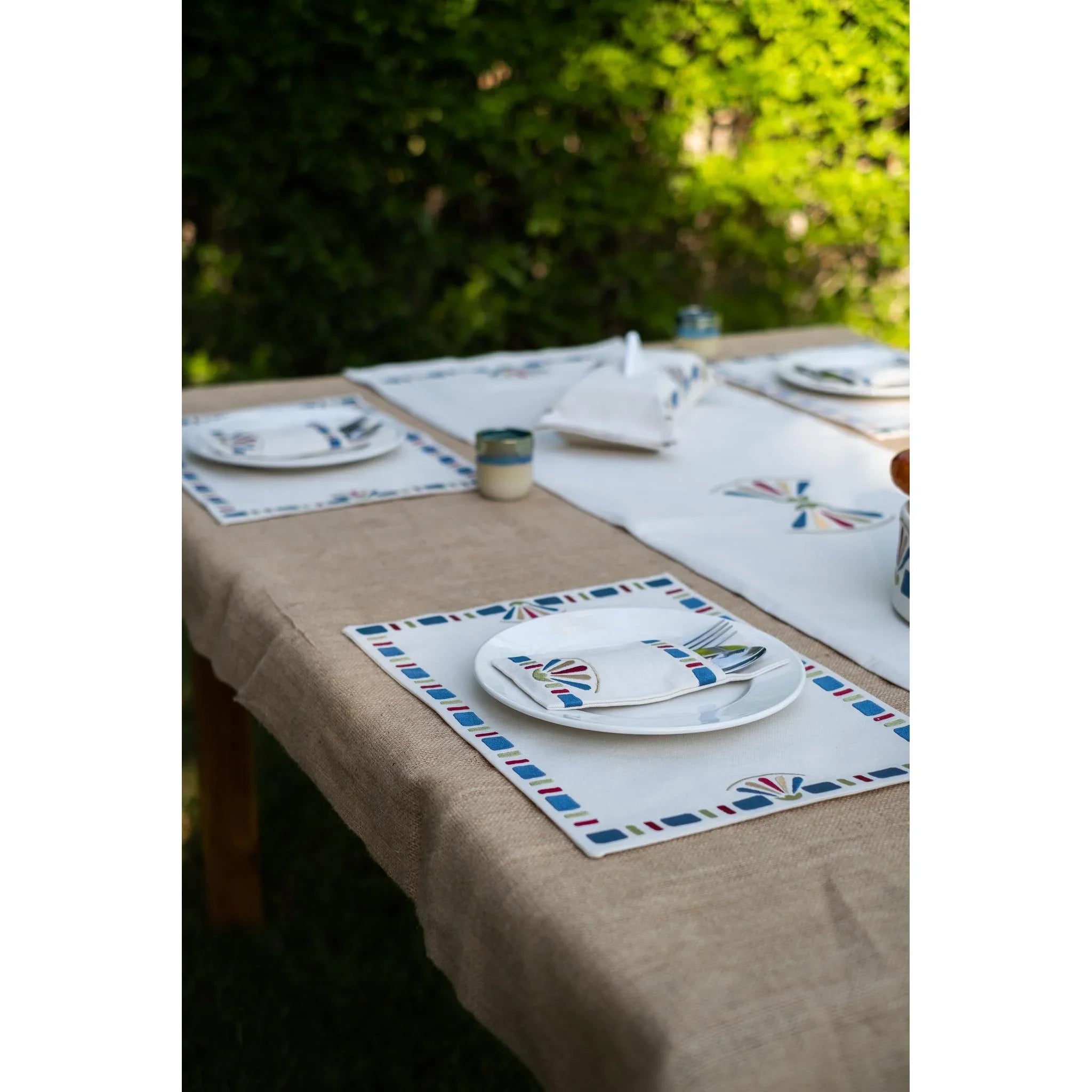 Lotus Placemats Set - Ticas