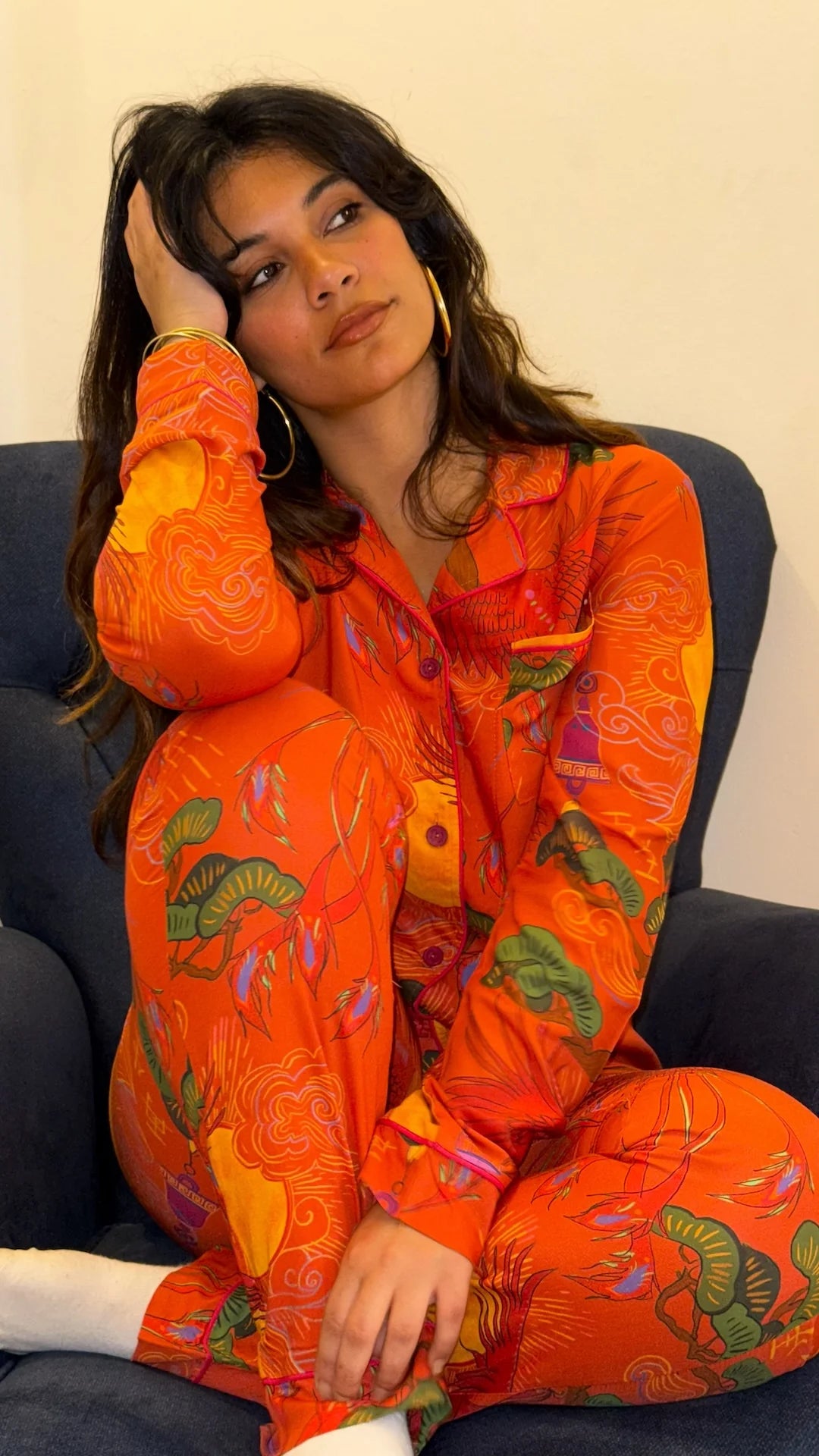 Astrah Orange Mood Swing Set - Callista