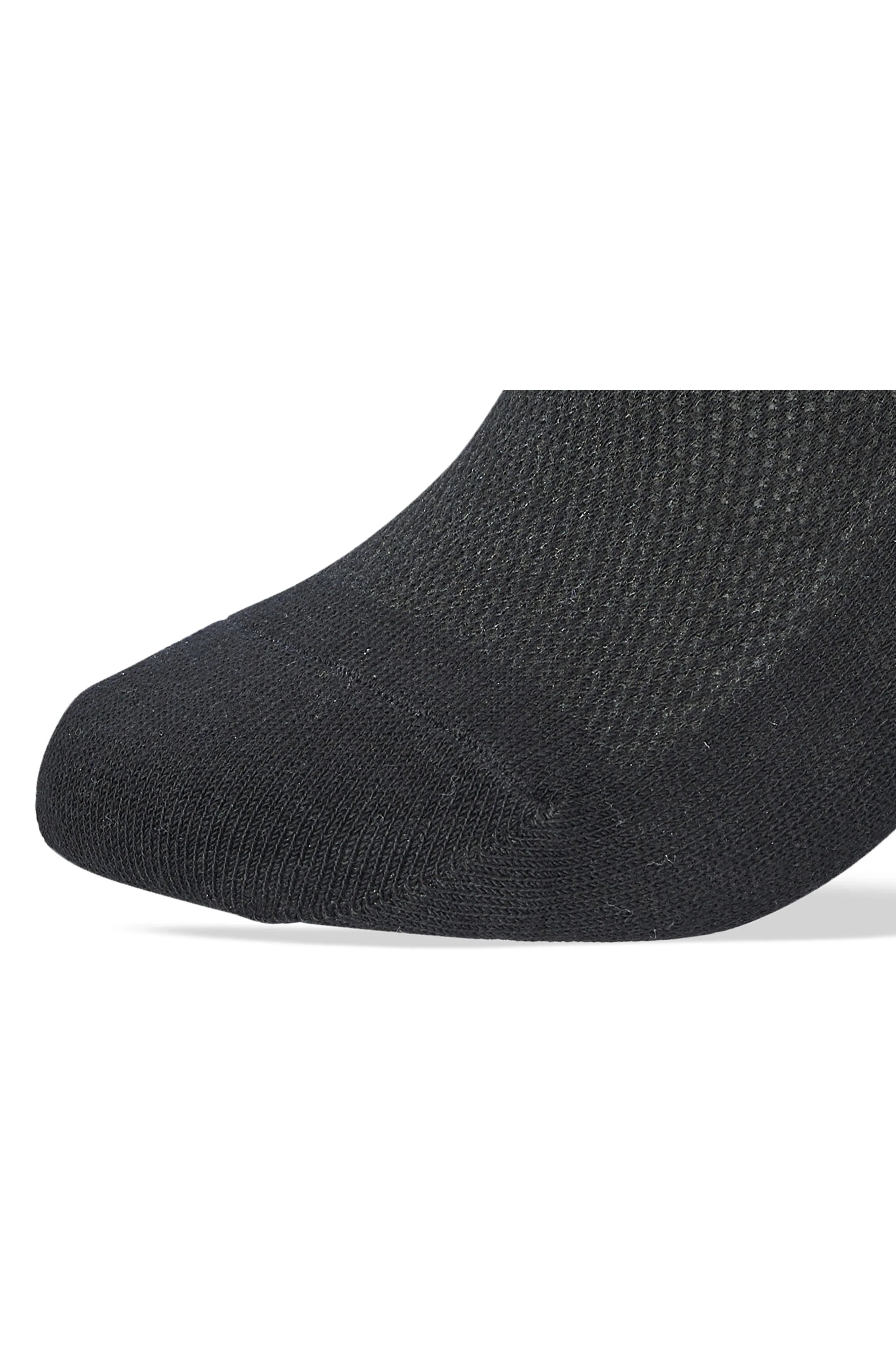 Sam Socks - Men Set Of 3 No Show Nets Plain Socks Black 3