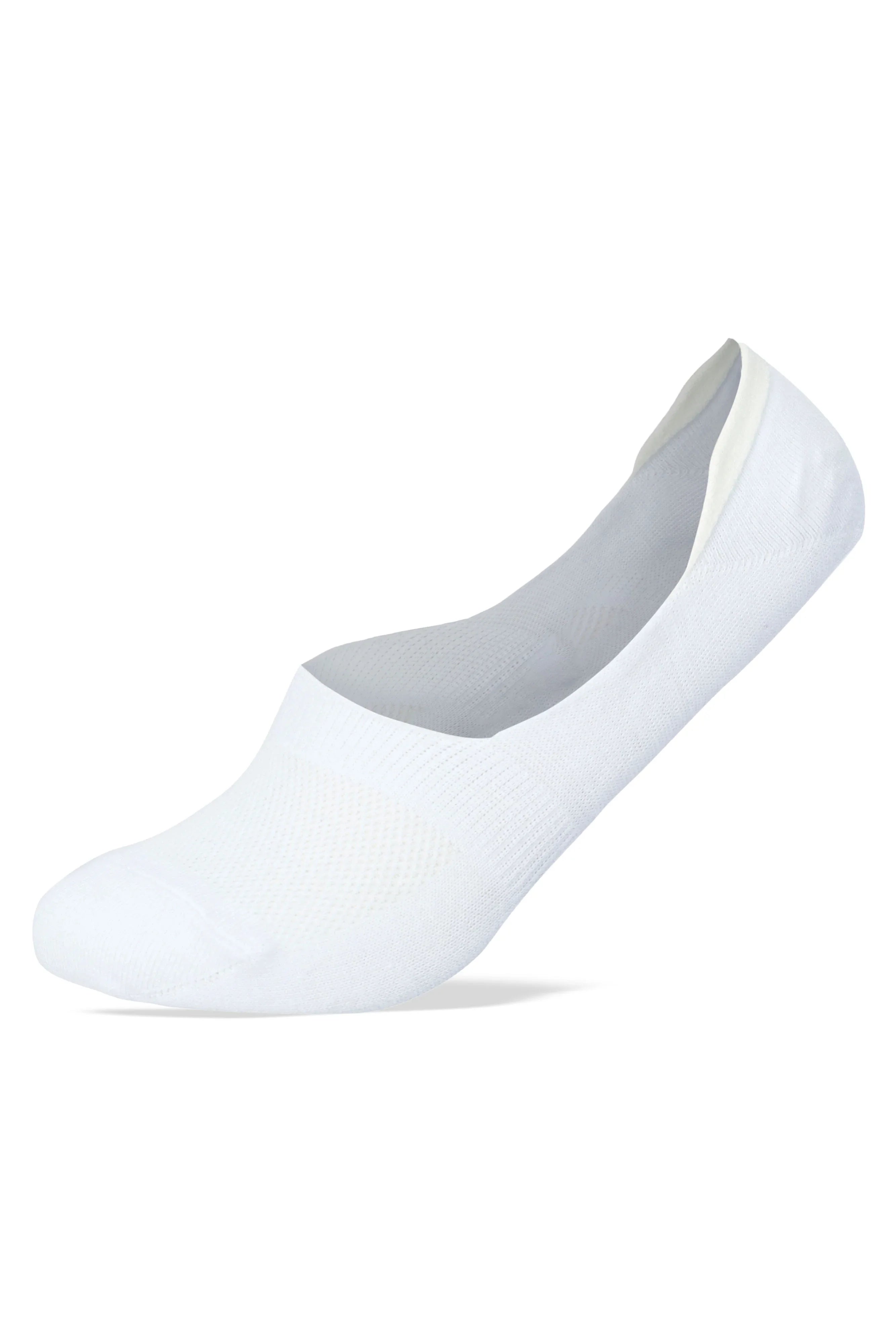 Sam Socks - Men Set Of 3 Invisible Nets Silicon Socks Black-White-Blue 2