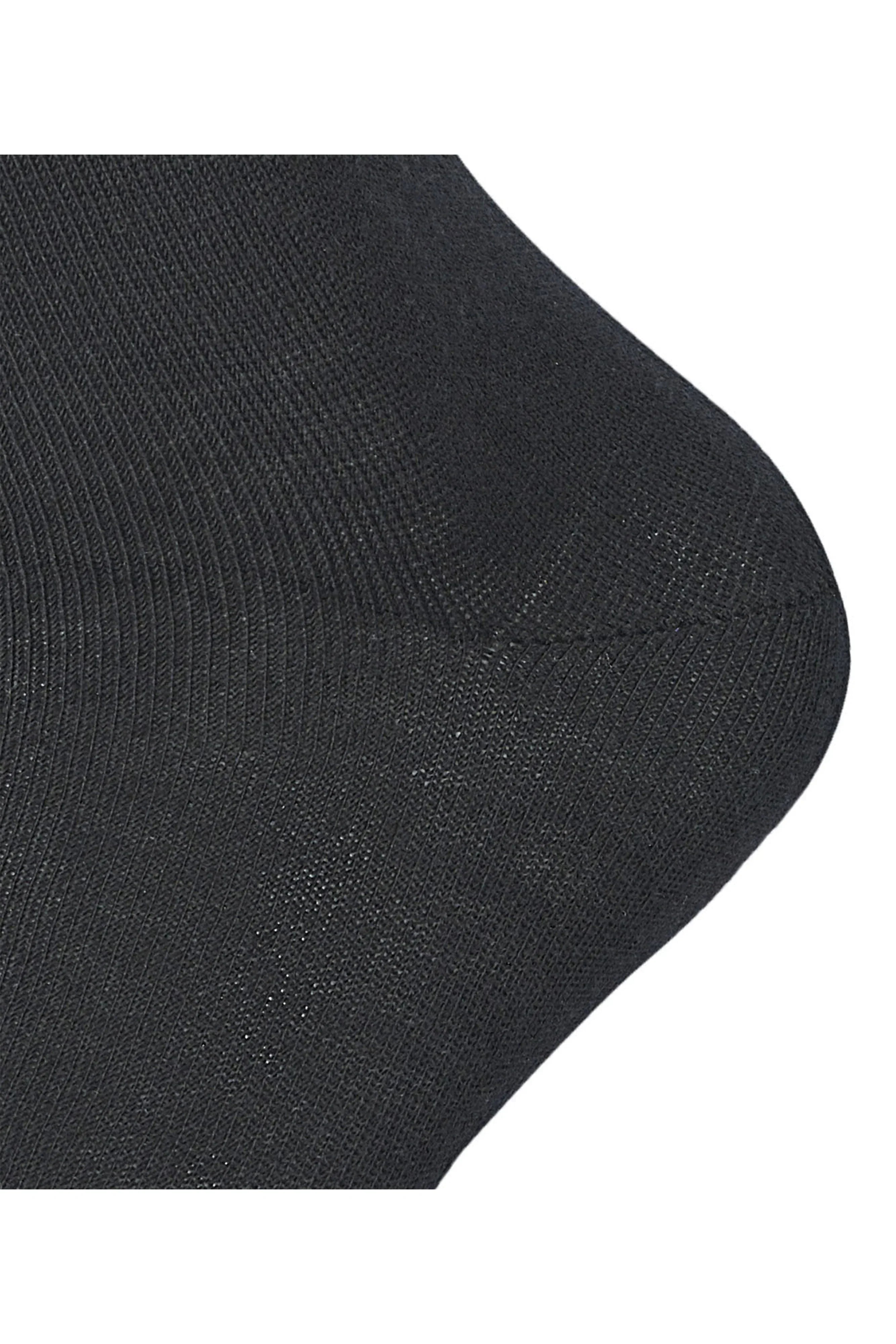 Women Set Of 5 Long Plain Socks Black - Sam Socks - Babazzaro