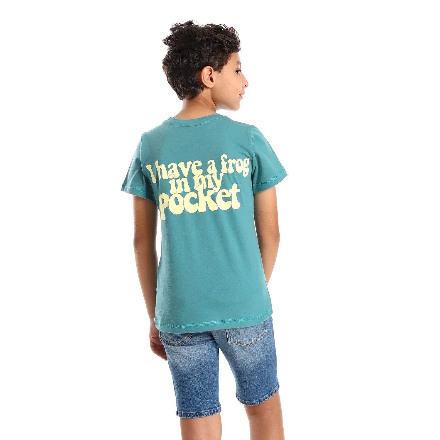 NAS Trends - Frog Kids SS T-Shirt - Kaki 1