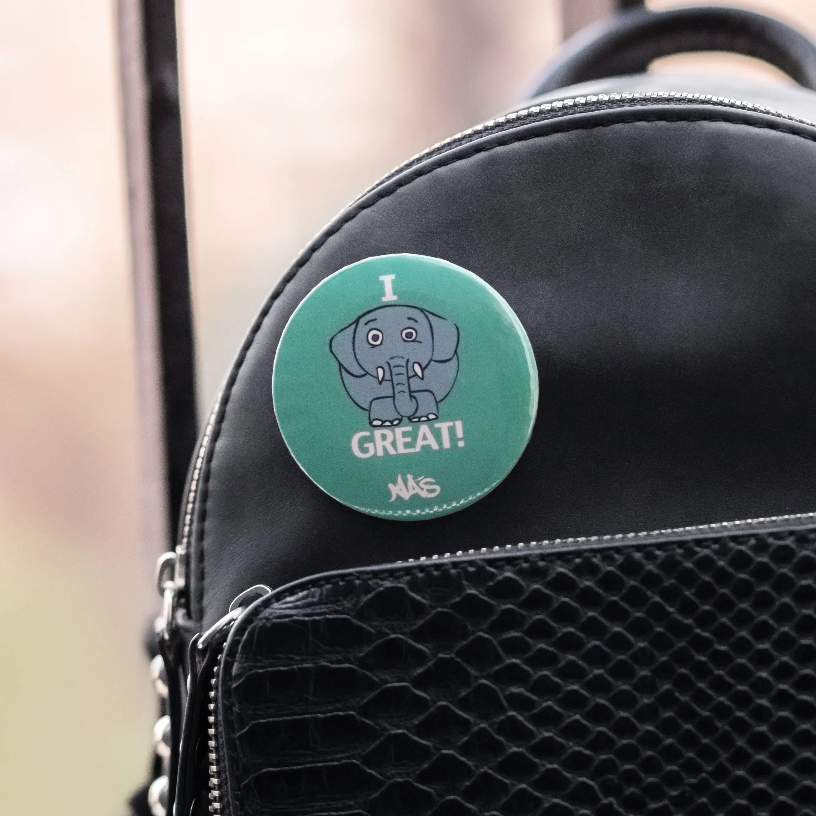 I Feel Great Pin - NAS Trends - Babazzaro