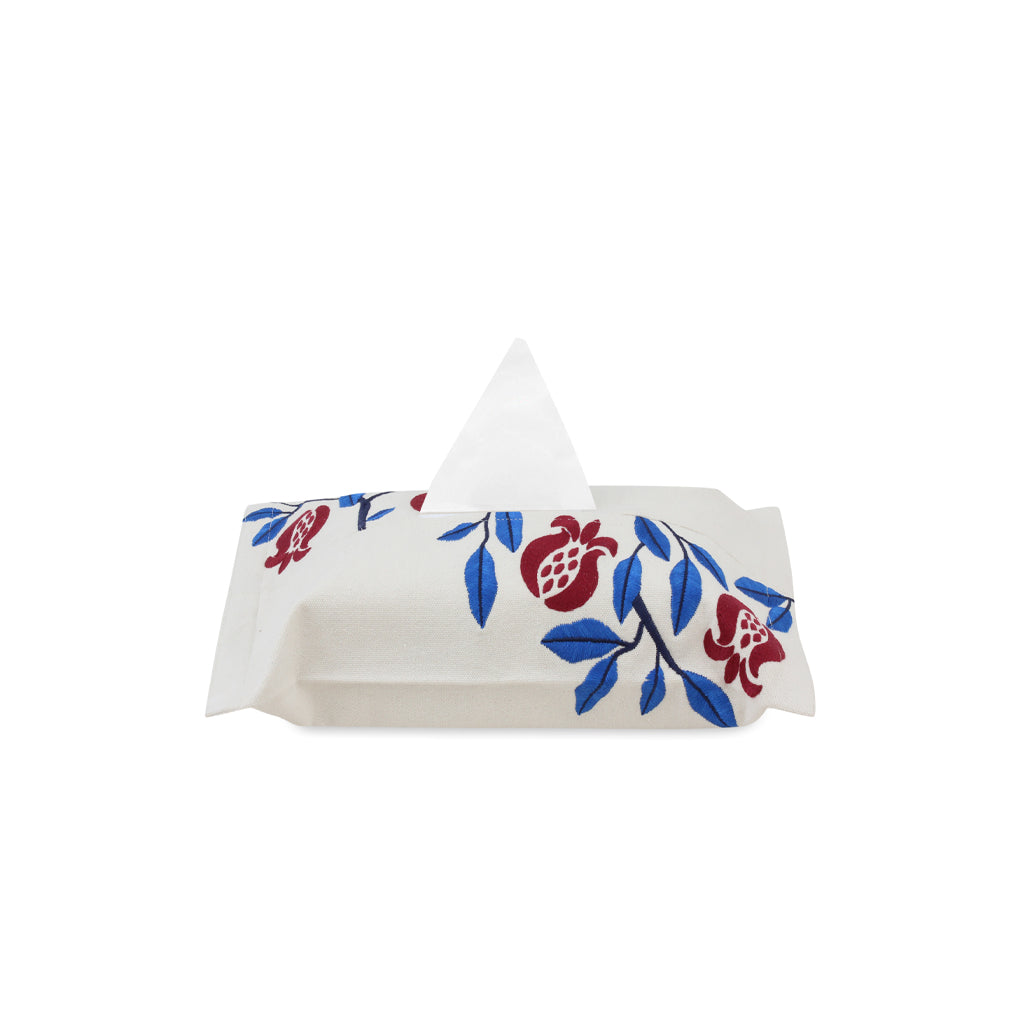 Pomegranate Field Tissue Box Cover - Ticas 1