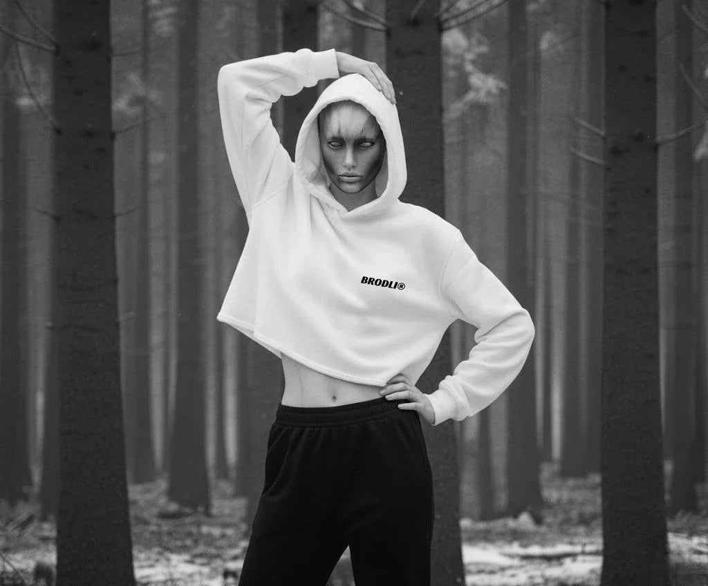 Brodli - SWAY CROPPED HOODIE 1