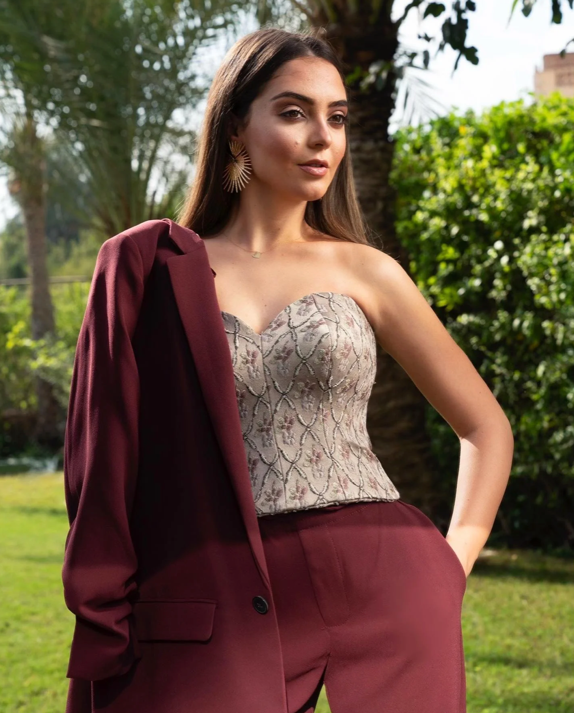 Nosh - Vintage Peach Waist Corset 2