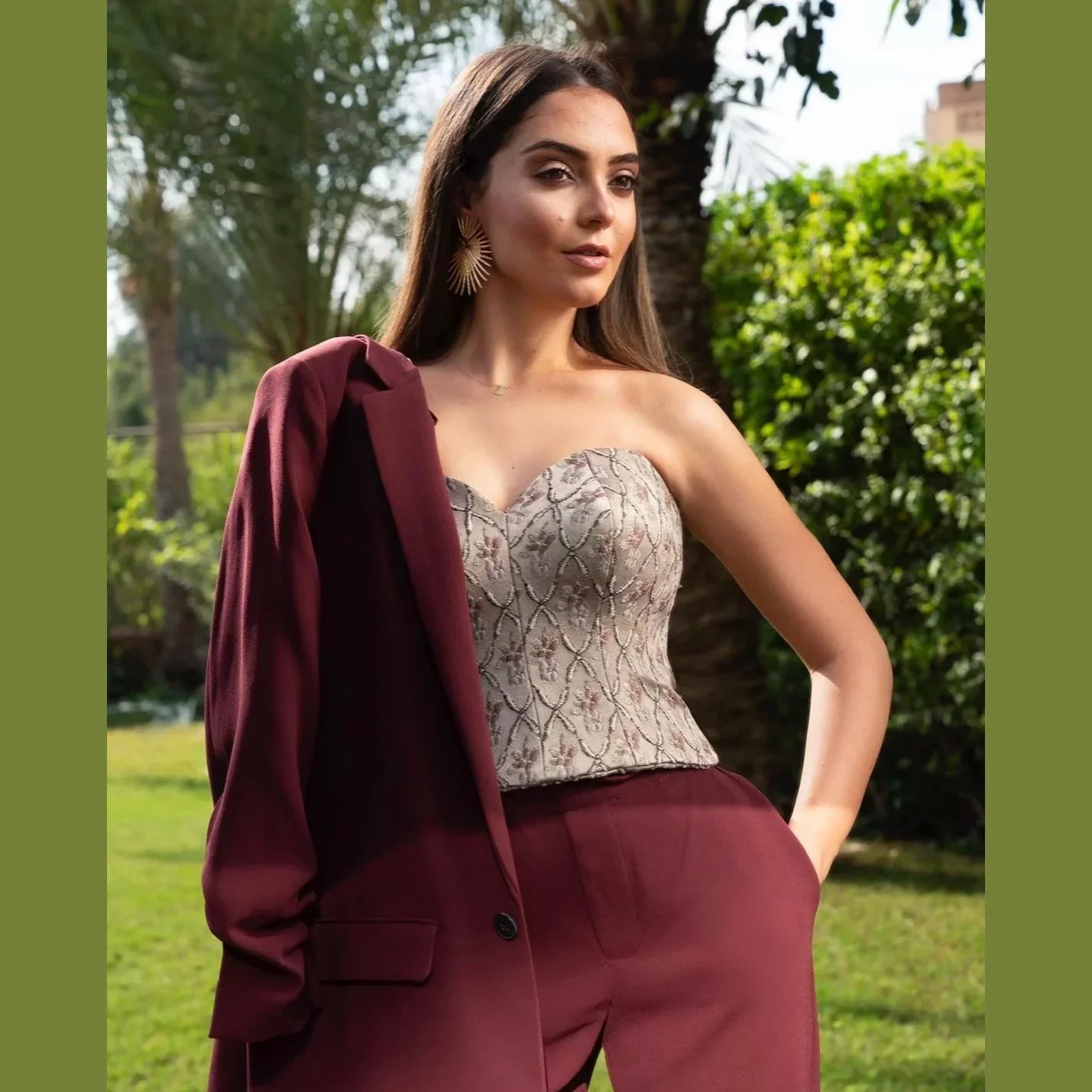 Nosh - Vintage Peach Waist Corset 2