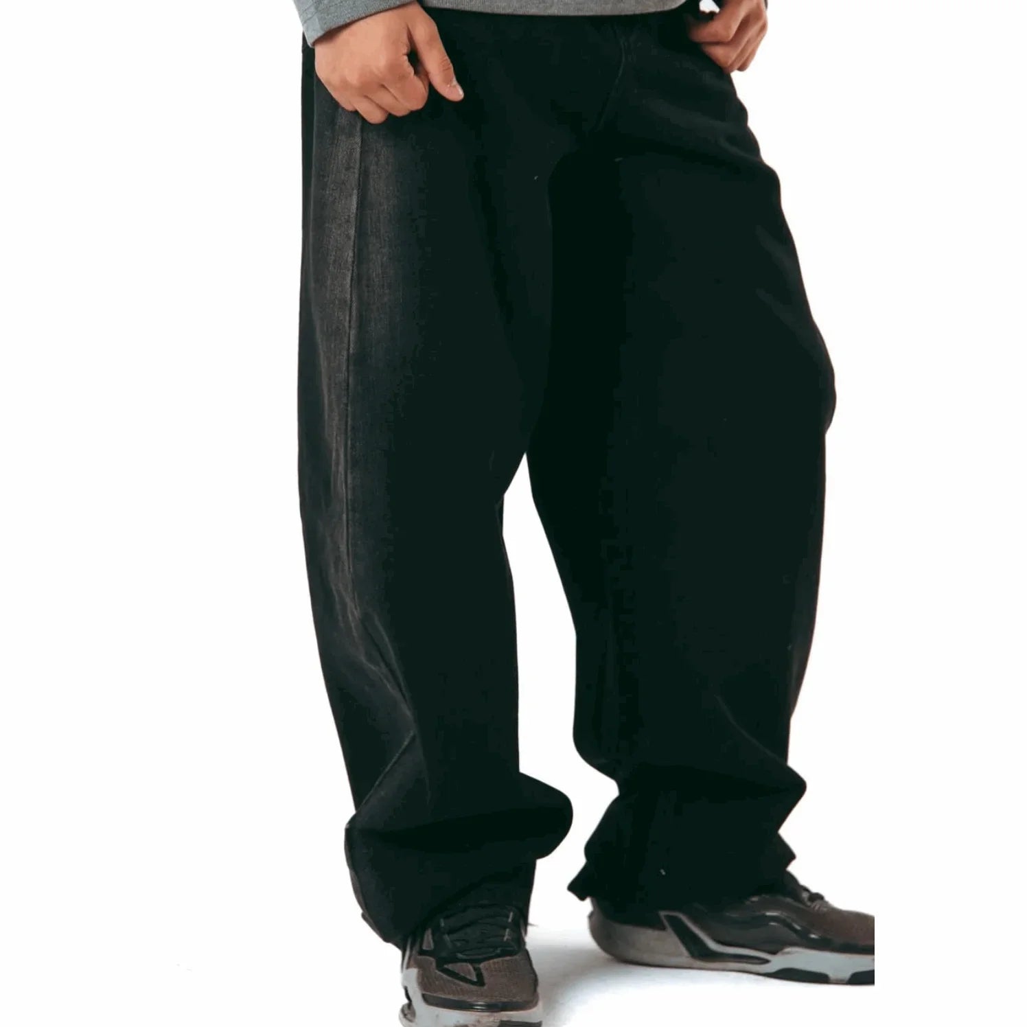 Kanza - Black Stripe Cloud Denim 4