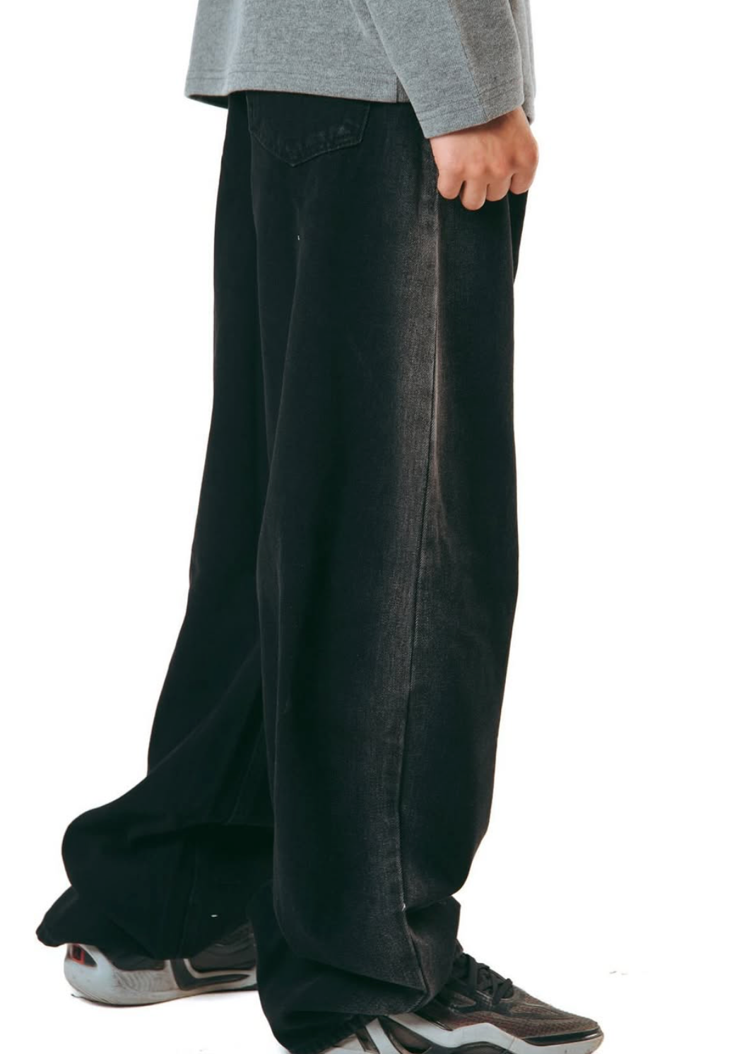 Kanza - Black Stripe Cloud Denim 2