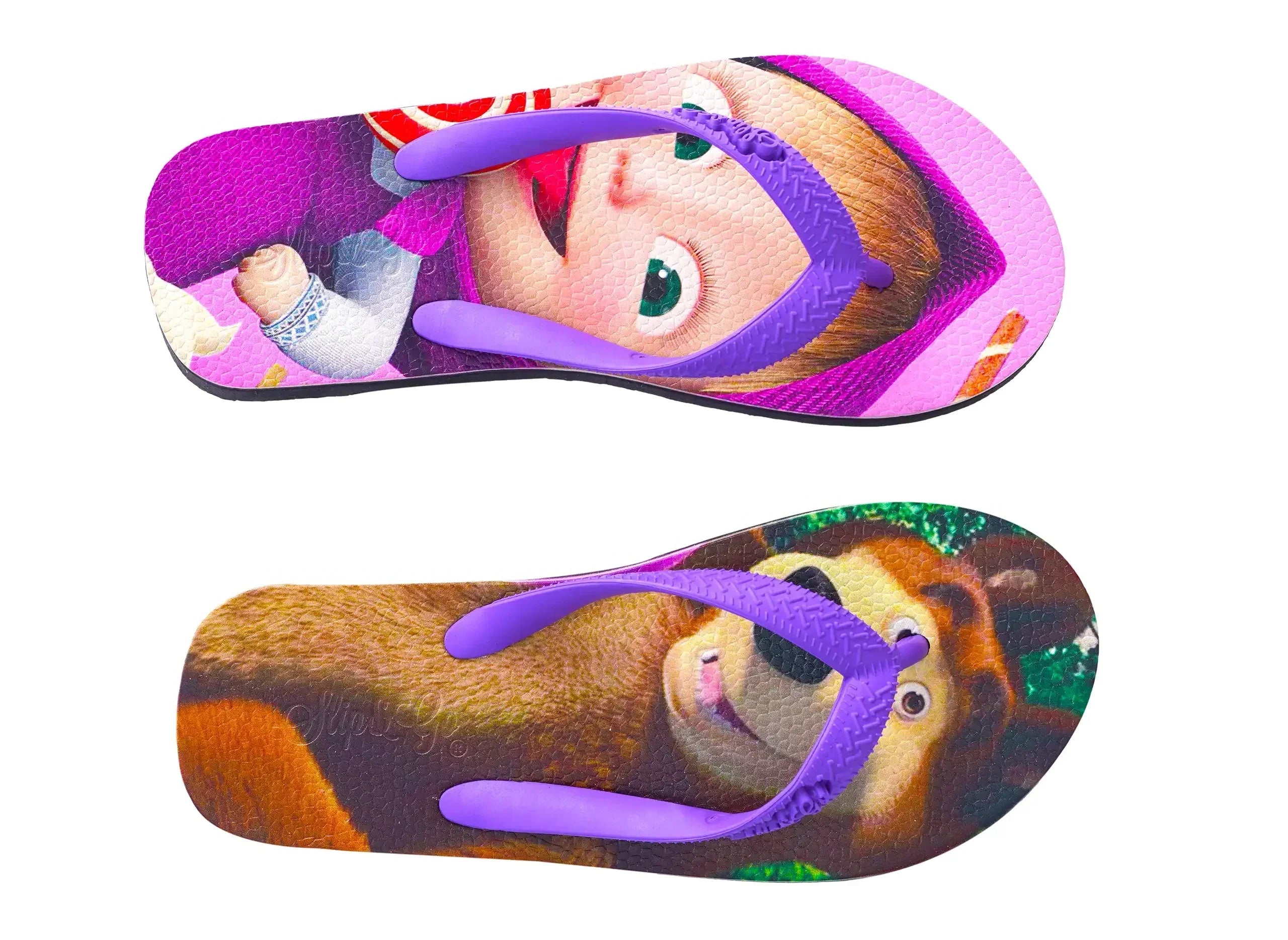 Slip&Go - Masha & The Bear Premium Kids Comfort Slipper 1