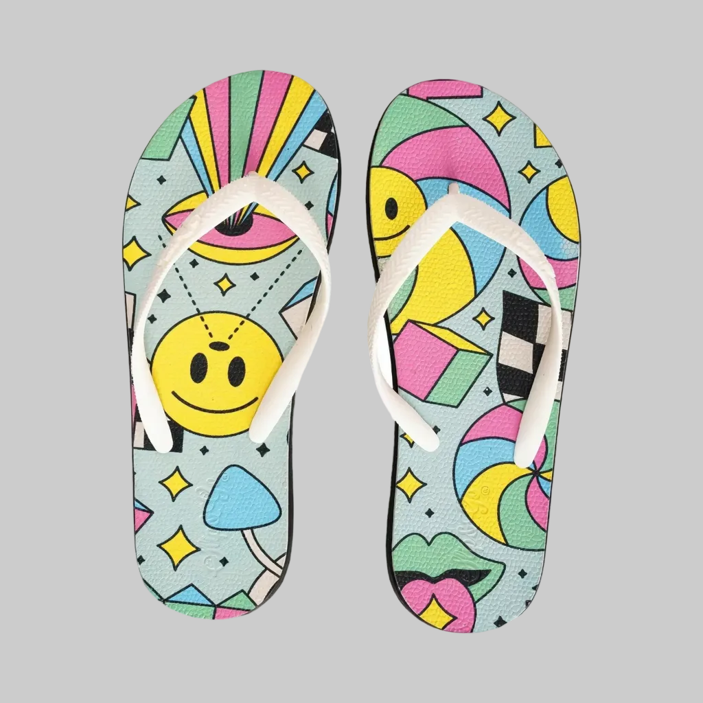 Smiley Face Premium Women's Comfort Slipper - Slip&Go 4