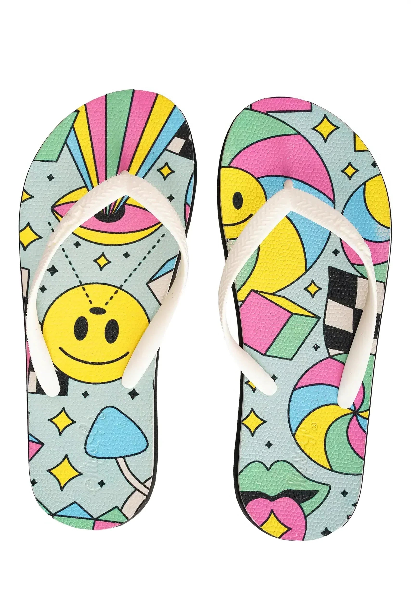 Smiley Face Premium Women's Comfort Slipper - Slip&Go 1
